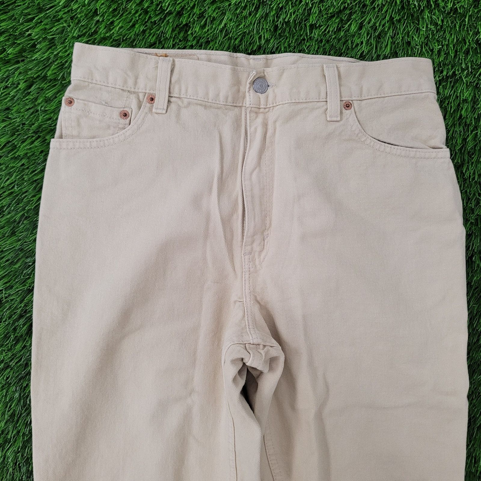 Levi's Vintage LEVIS 550 High-Rise Baggy Jeans Womens 8/9 30x30 USA Size 30" / US 8 / IT 44 - 12 Thumbnail