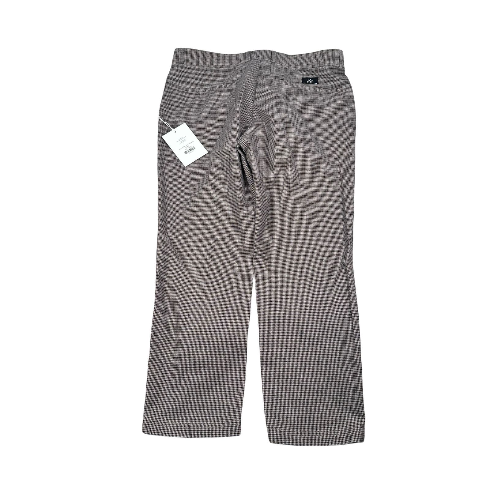I Love Ugly I Love Ugly Kobe Pants Men’s XL Sand Houndstooth Cotton New Size US 36 / EU 52 - 2 Thumbnail
