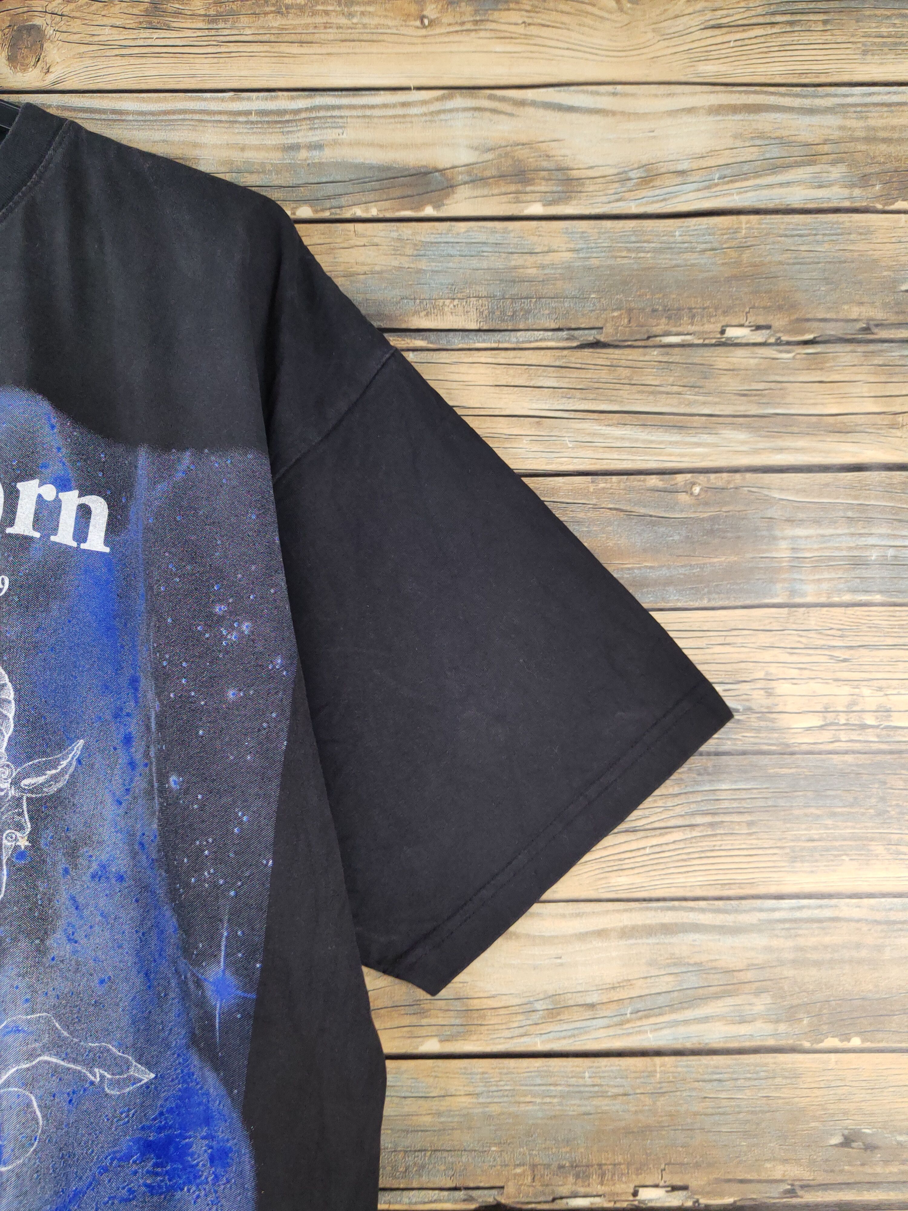 Japanese Brand DL Le Bieu Capricon Black Short Sleeve T-shirt #1165 Size US XXL / EU 58 / 5 - 7 Thumbnail