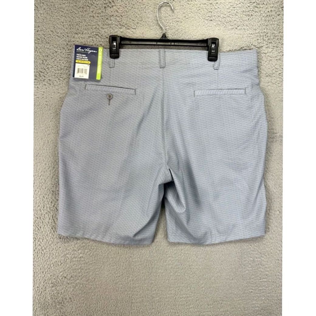 Hogan Bon Hogan Shorts Mens 40 Grey Performance Tradewinds Stretch Golf Activewear NEW Size US 40 / EU 56 - 2 Thumbnail