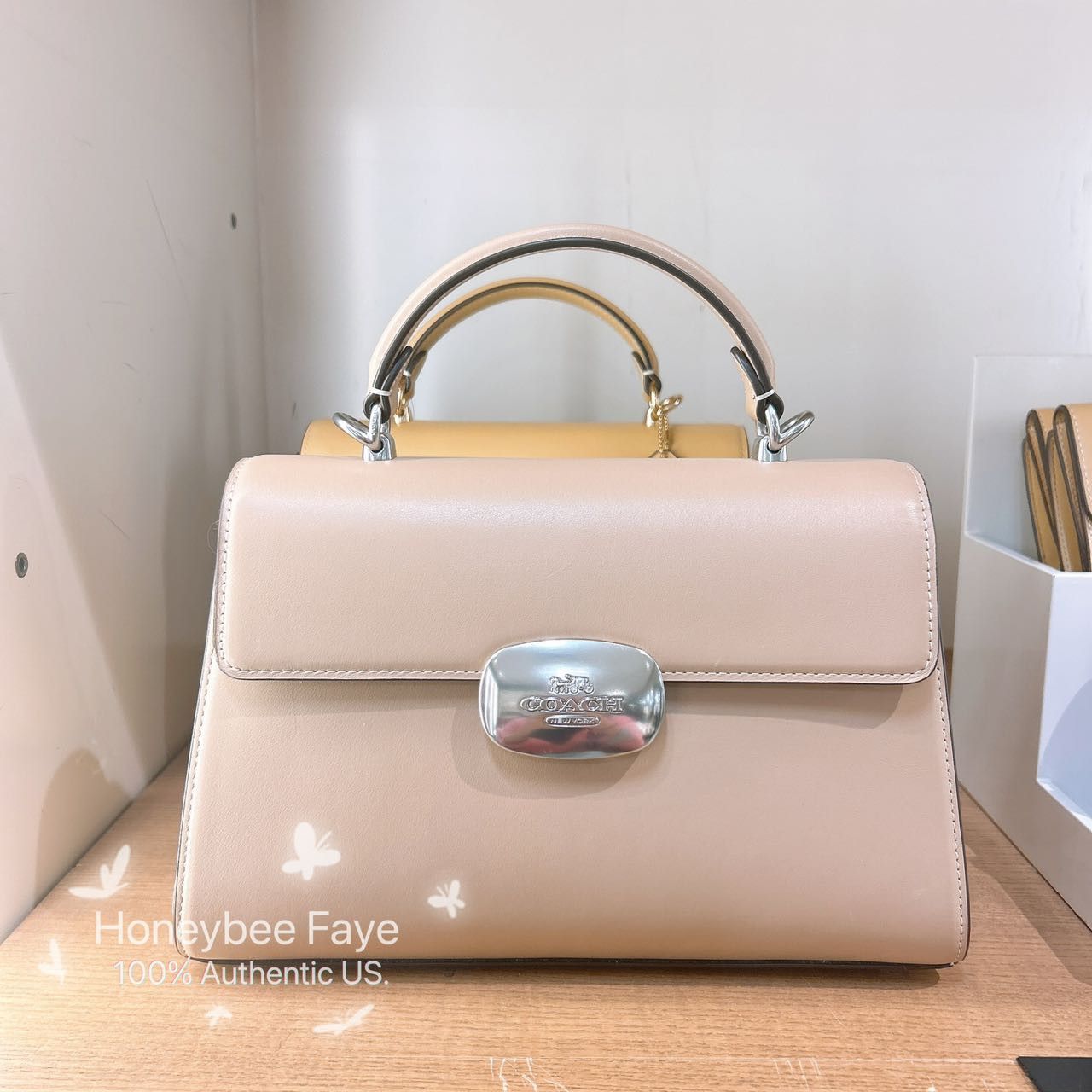 Coach Eliza Top Handle Silver/Taupe CP006 Size ONE SIZE - 1 Thumbnail