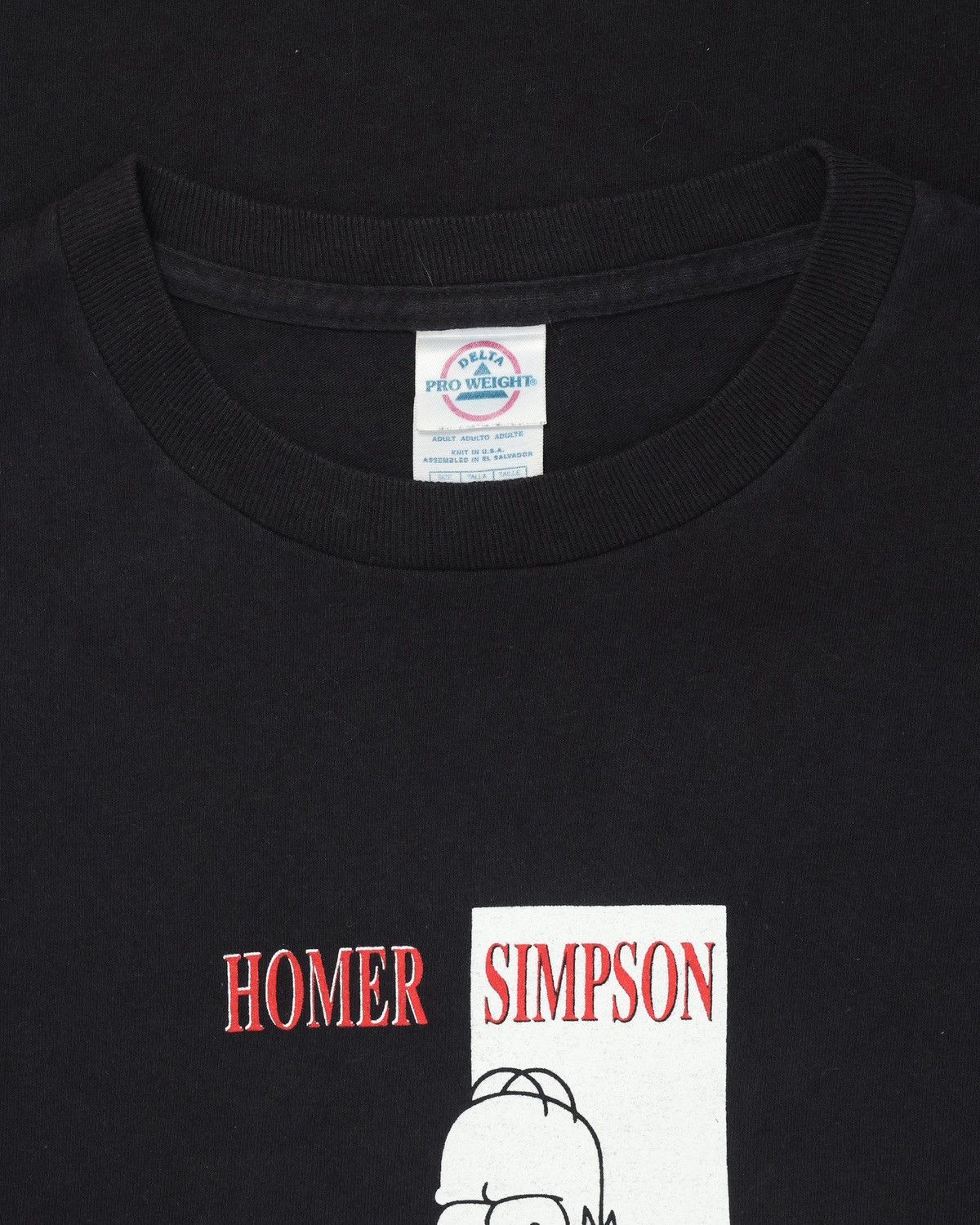 Vintage Homer Simpson Tony Montana Scarface Parody Tee Size US S / EU 44-46 / 1 - 4 Thumbnail