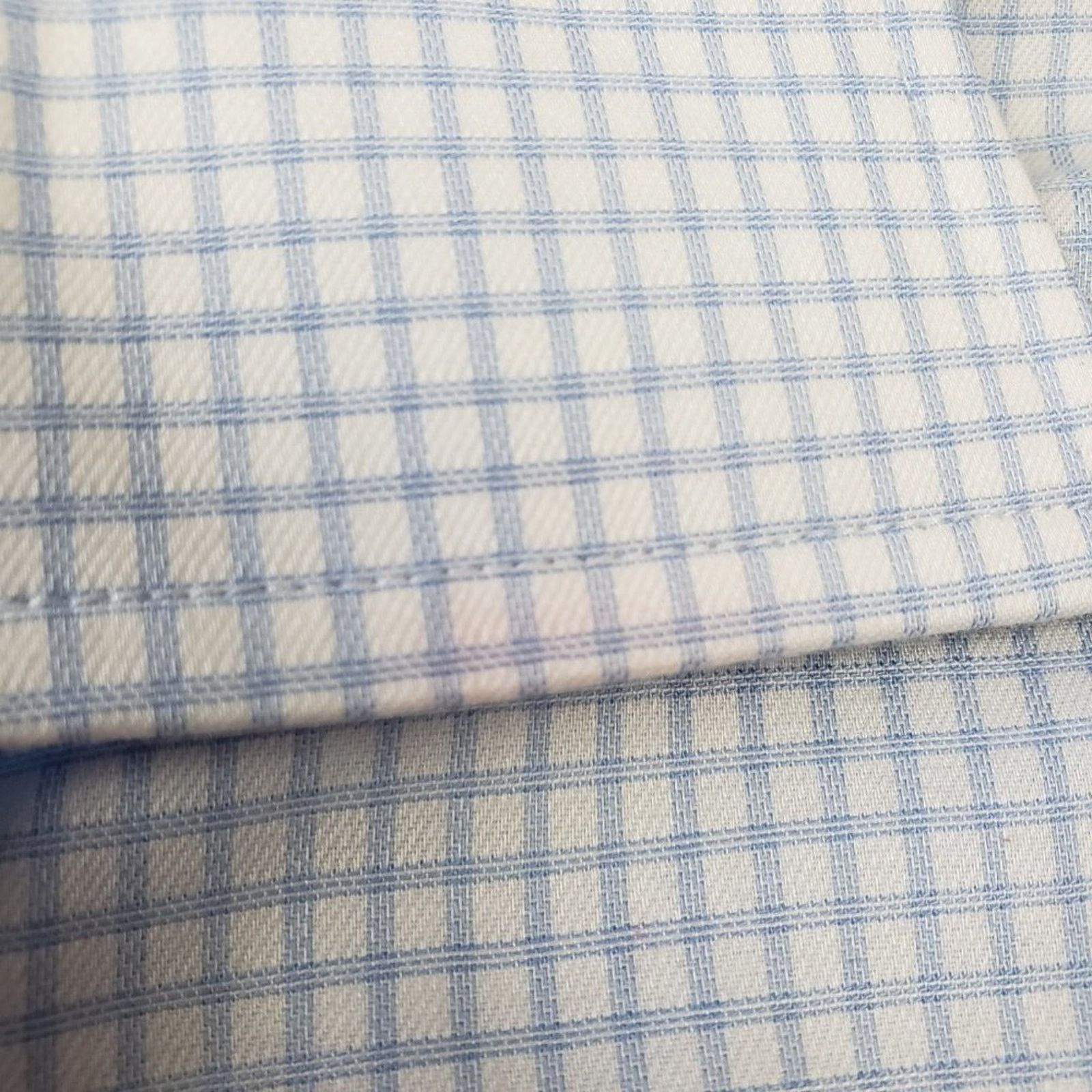 Other EAGLE Blue Windowpane Plaid Button Down Shirt 17.5 34/35 Size US XL / EU 56 / 4 - 14 Thumbnail