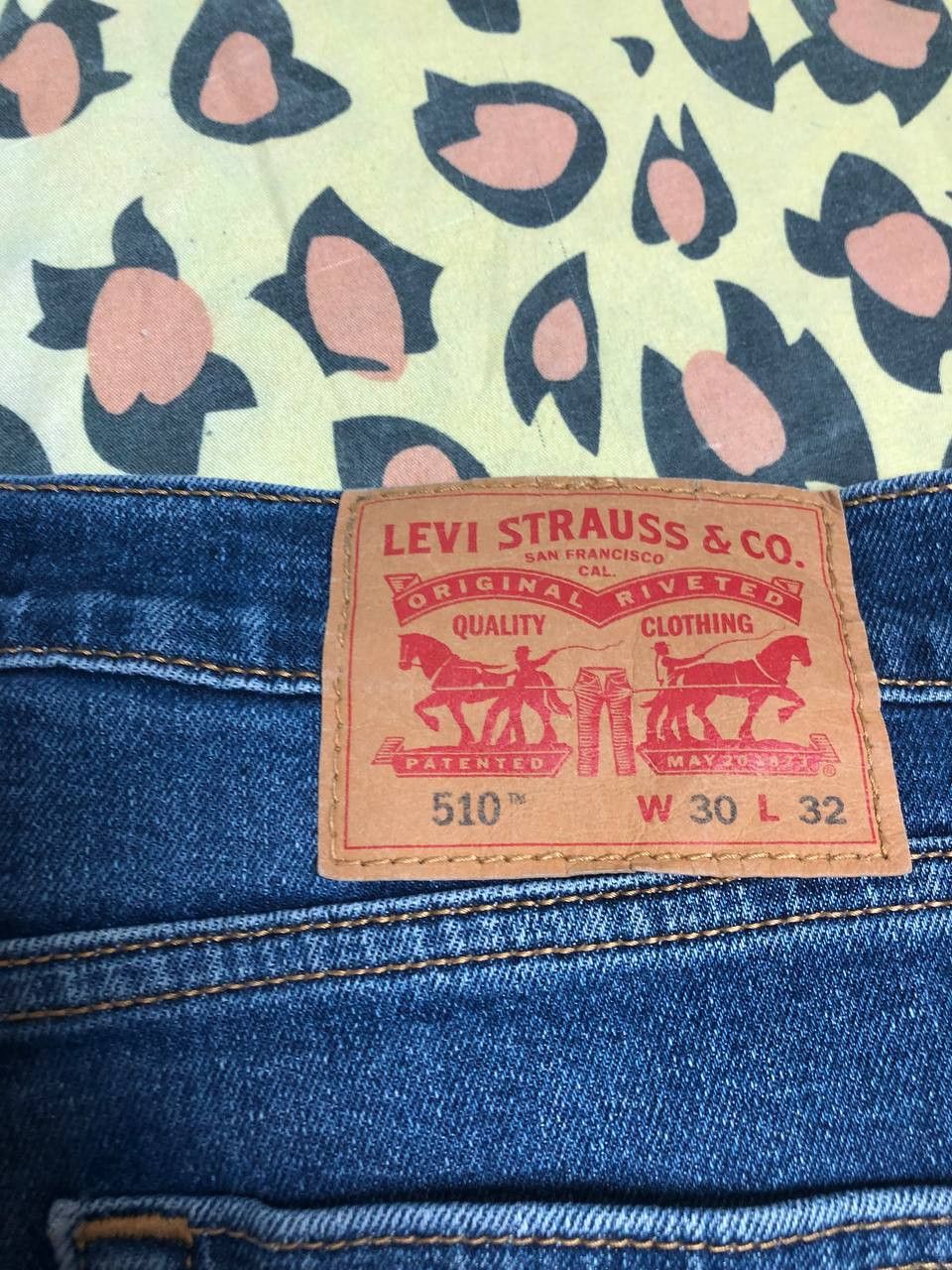 Levi's × Vintage vintage Levis Jeans 510 denim distressed spring pants 90s Size US 30 / EU 46 - 10 Thumbnail