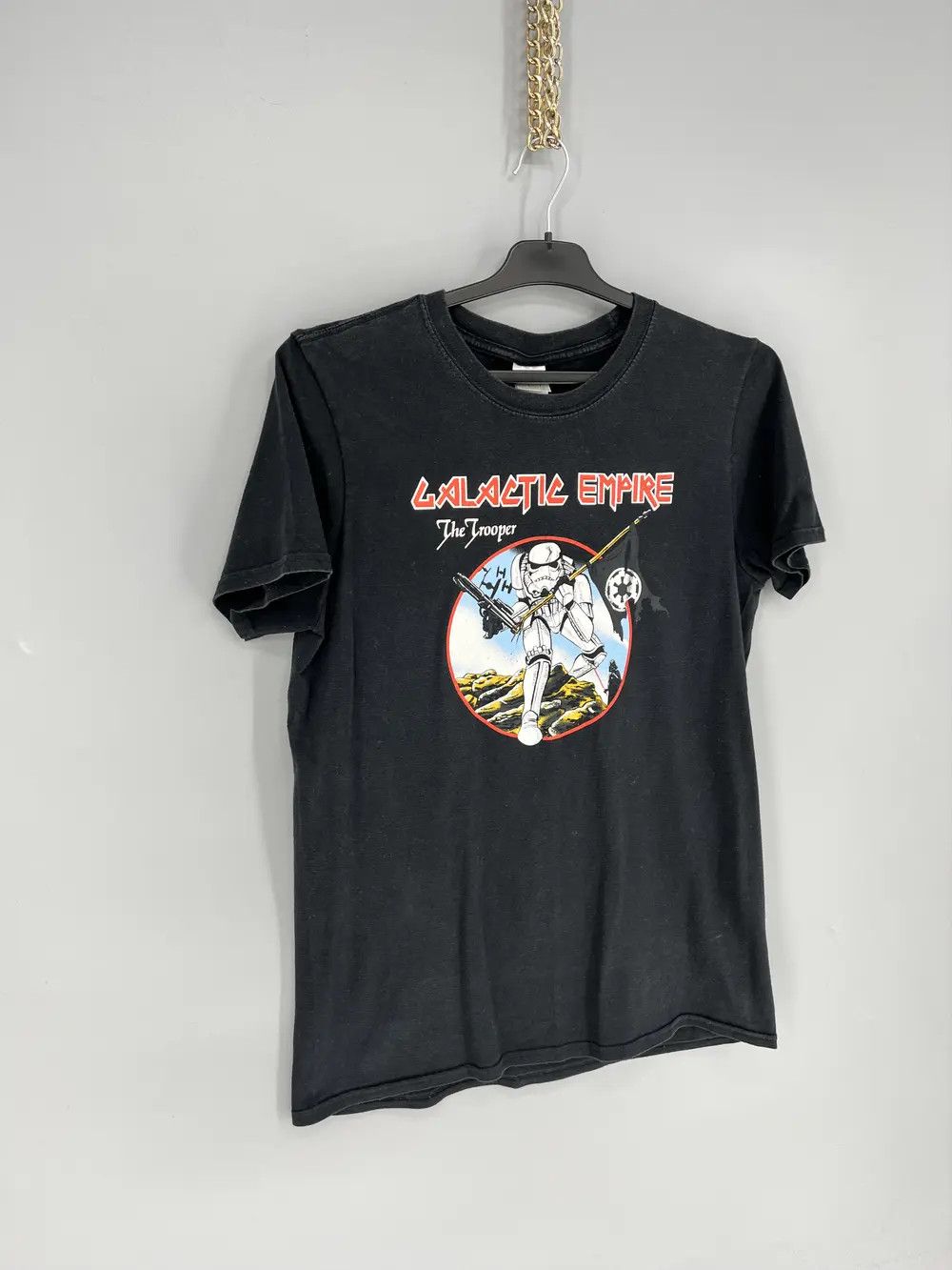 Band Tees VINTAGE STAR WARS x IRON MAIDEN THE TROOPER PROMO TEES Size US M / EU 48-50 / 2 - 2 Thumbnail