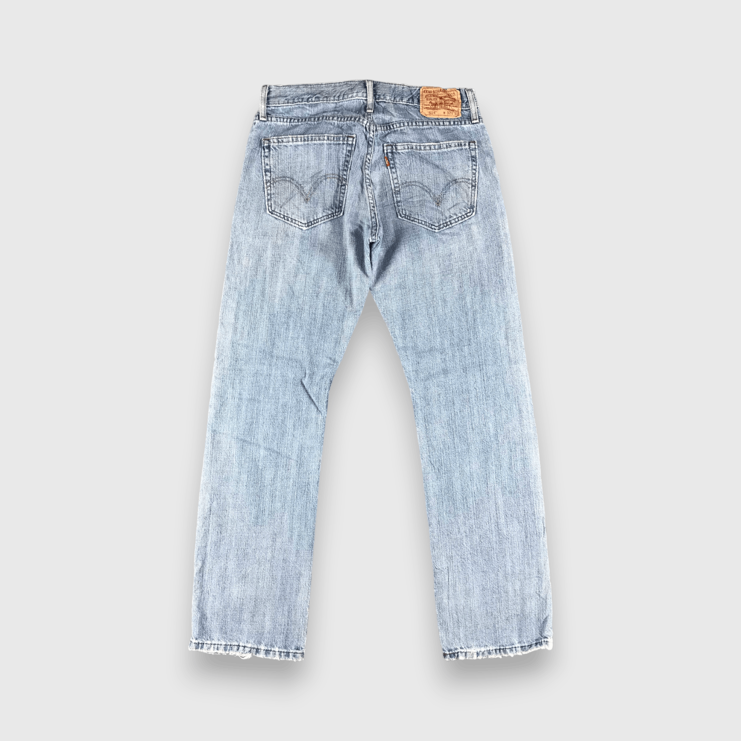 Levi's Vintage Blue Wash Levis 514 Jeans-J2560 Size US 31 - 2 Thumbnail