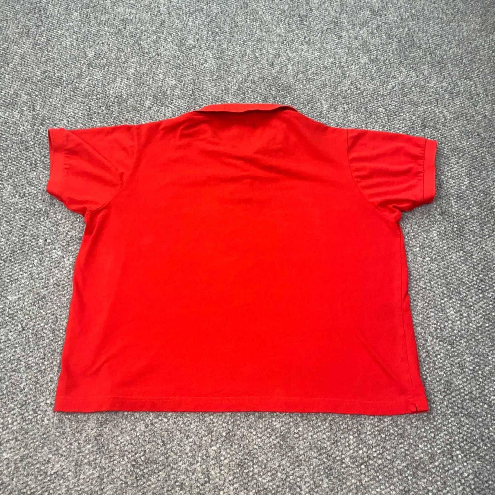 Lacoste Lacoste Polo Adult 2XL Red Embroidered Logo Classic Boxy Retro Mens Size US XXL / EU 58 / 5 - 6 Thumbnail