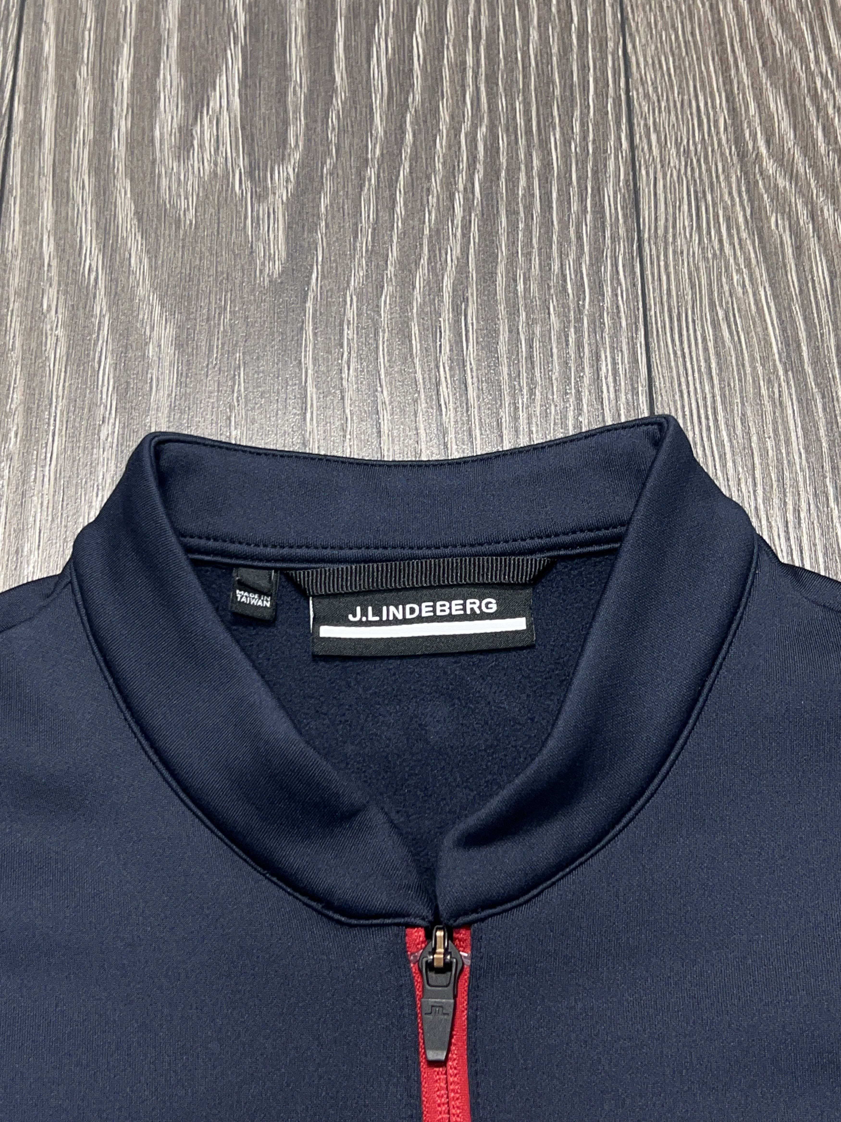 J.Lindeberg Mens Neso Mid Layer Golf Vest Gilet Zip Waistcoat Polyester Size US M / EU 48-50 / 2 - 2 Thumbnail
