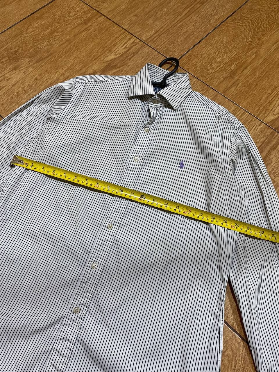 Polo Ralph Lauren Polo Ralph Lauren Regent Custom Fit Striped Button Up Shirt Size US M / EU 48-50 / 2 - 9 Thumbnail