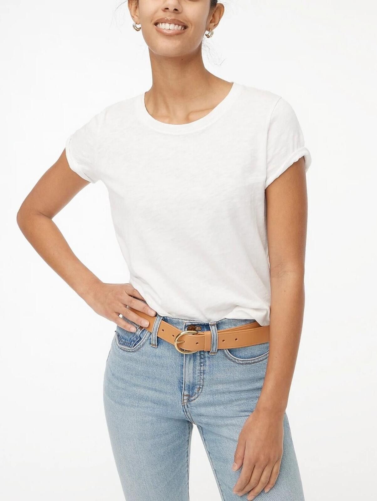J.Crew J Crew Girlfriend crewneck tee Size XS / US 0-2 / IT 36-38 - 1 Thumbnail