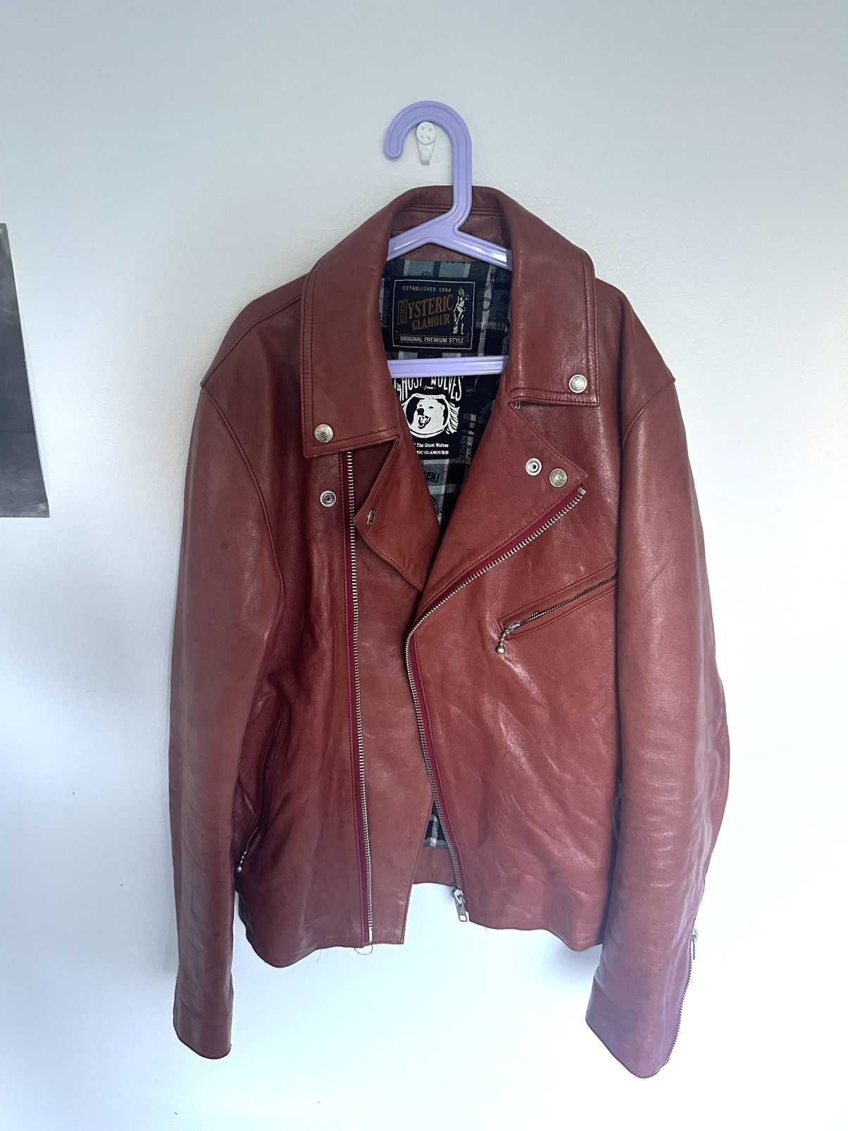 Hysteric Glamour Hysteric Glamour Leather Jacket Size US S / EU 44-46 / 1 - 1 Thumbnail