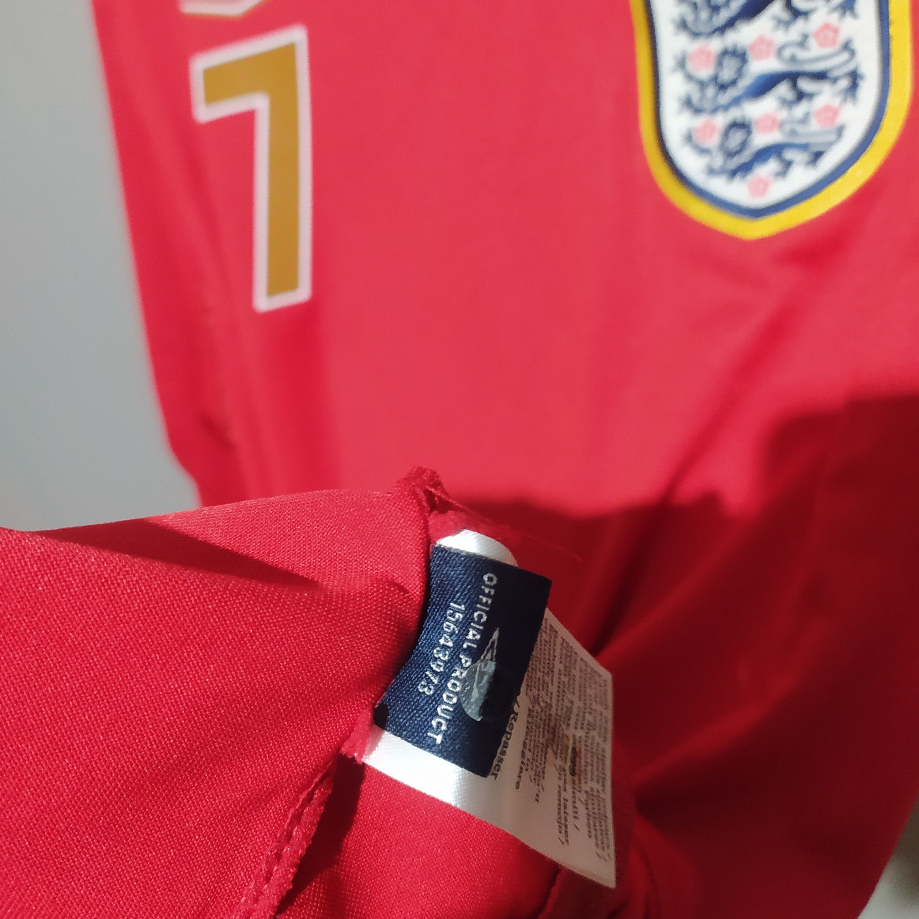 Umbro Umbro x England 2006/2008 #7 Beckham Away Jersey Size US L / EU 52-54 / 3 - 16 Thumbnail