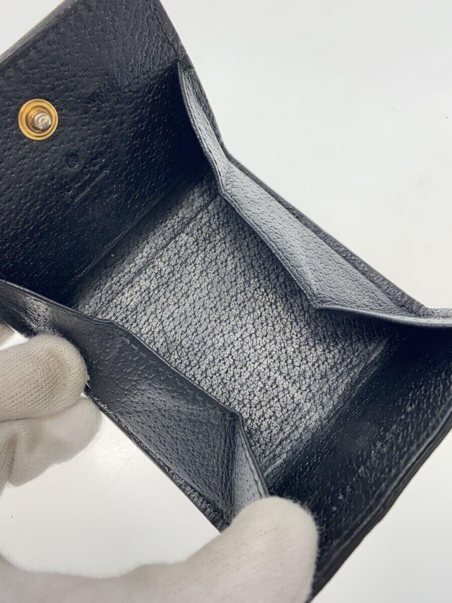 Gucci Gucci Leather Coin Case Black Size ONE SIZE - 4 Thumbnail