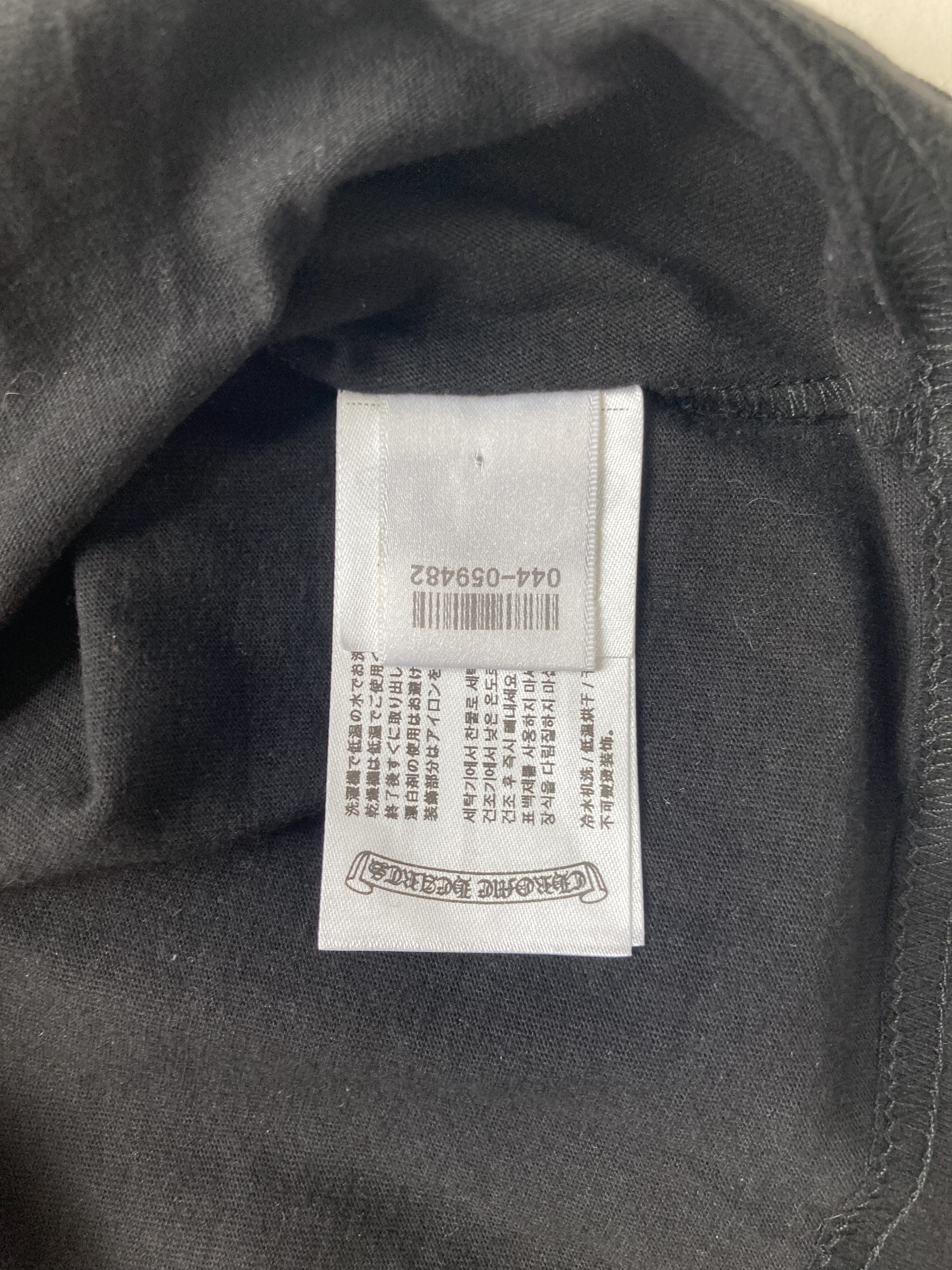 Chrome Hearts Chrome Hearts Gold Script Neck Pocket Long Sleeve T-Shirt Size US S / EU 44-46 / 1 - 9 Thumbnail