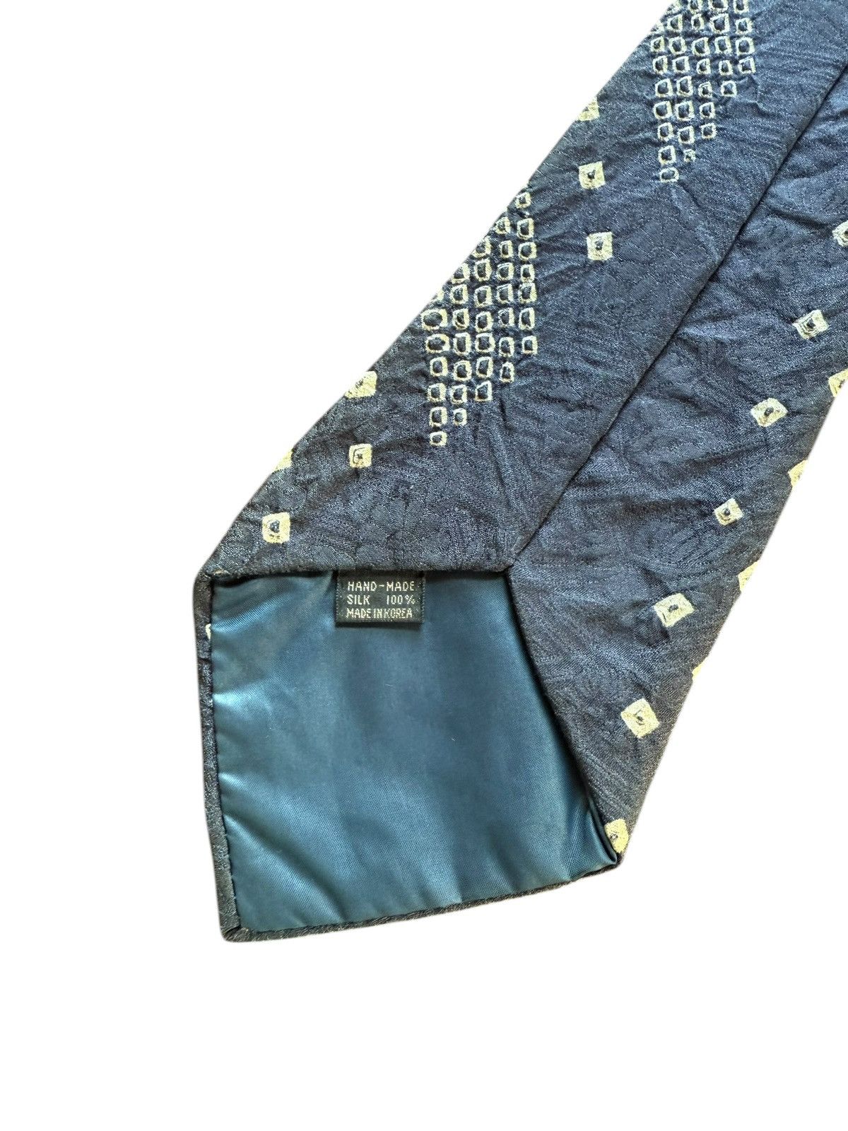 Other Shadow Geometry – Korean Vintage Silk Tie (New Mode) Size ONE SIZE - 4 Thumbnail