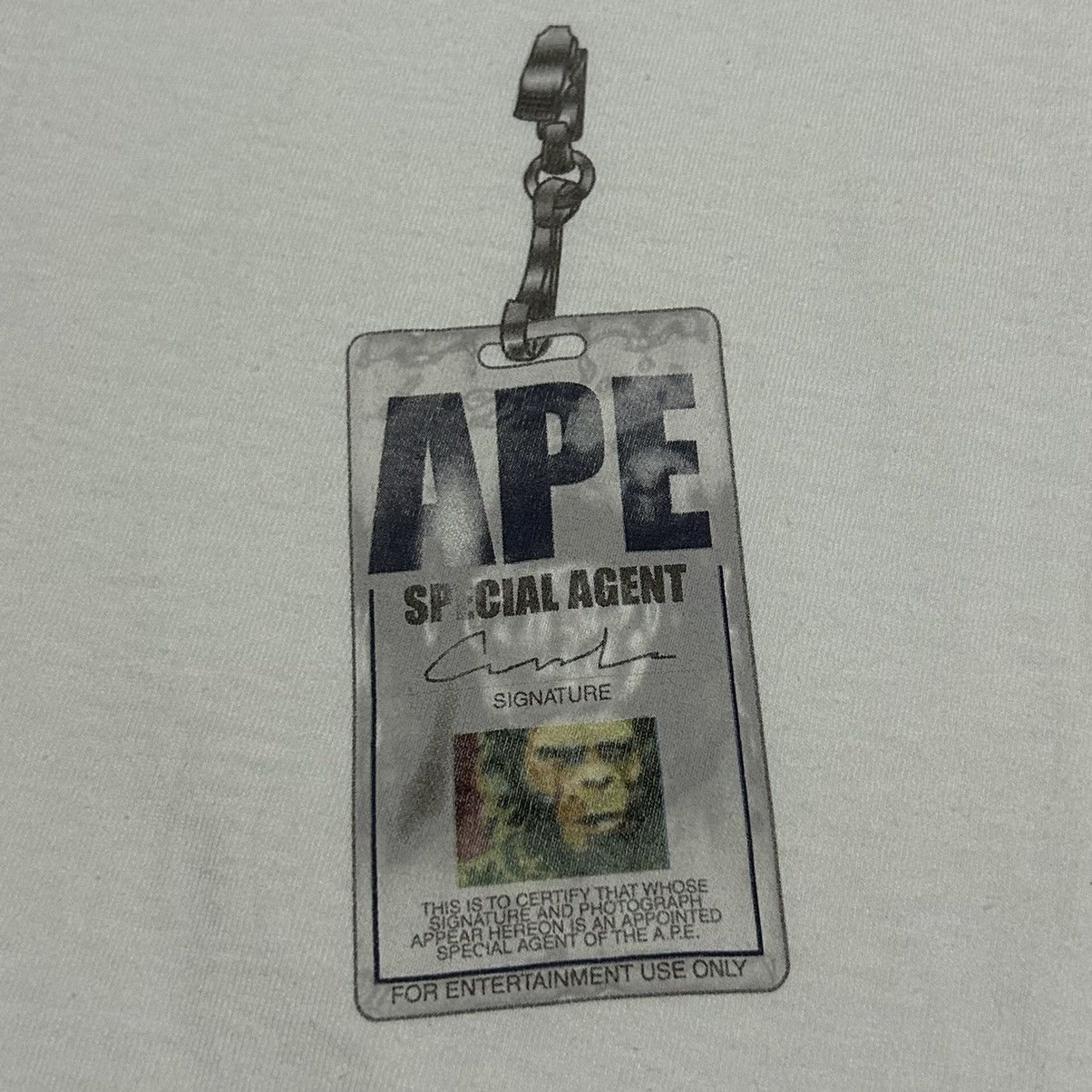 Bape Ape Special Agent Tee Size US M / EU 48-50 / 2 - 2 Thumbnail