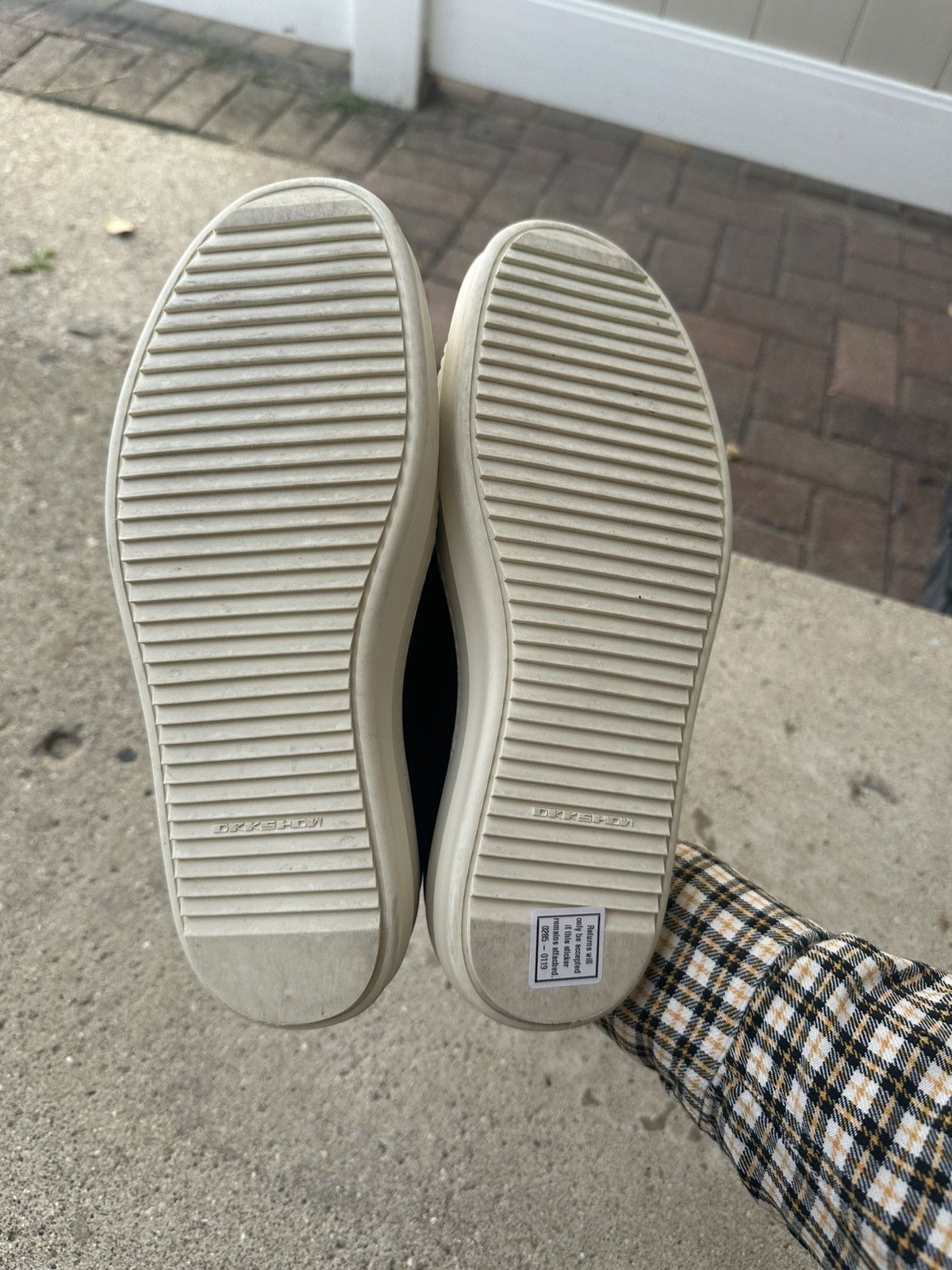 Rick Owens Drkshdw Rick Owens Drkshdw Nylon Sneakers Women’s Size IT40 Size US 10 / IT 40 - 4 Thumbnail
