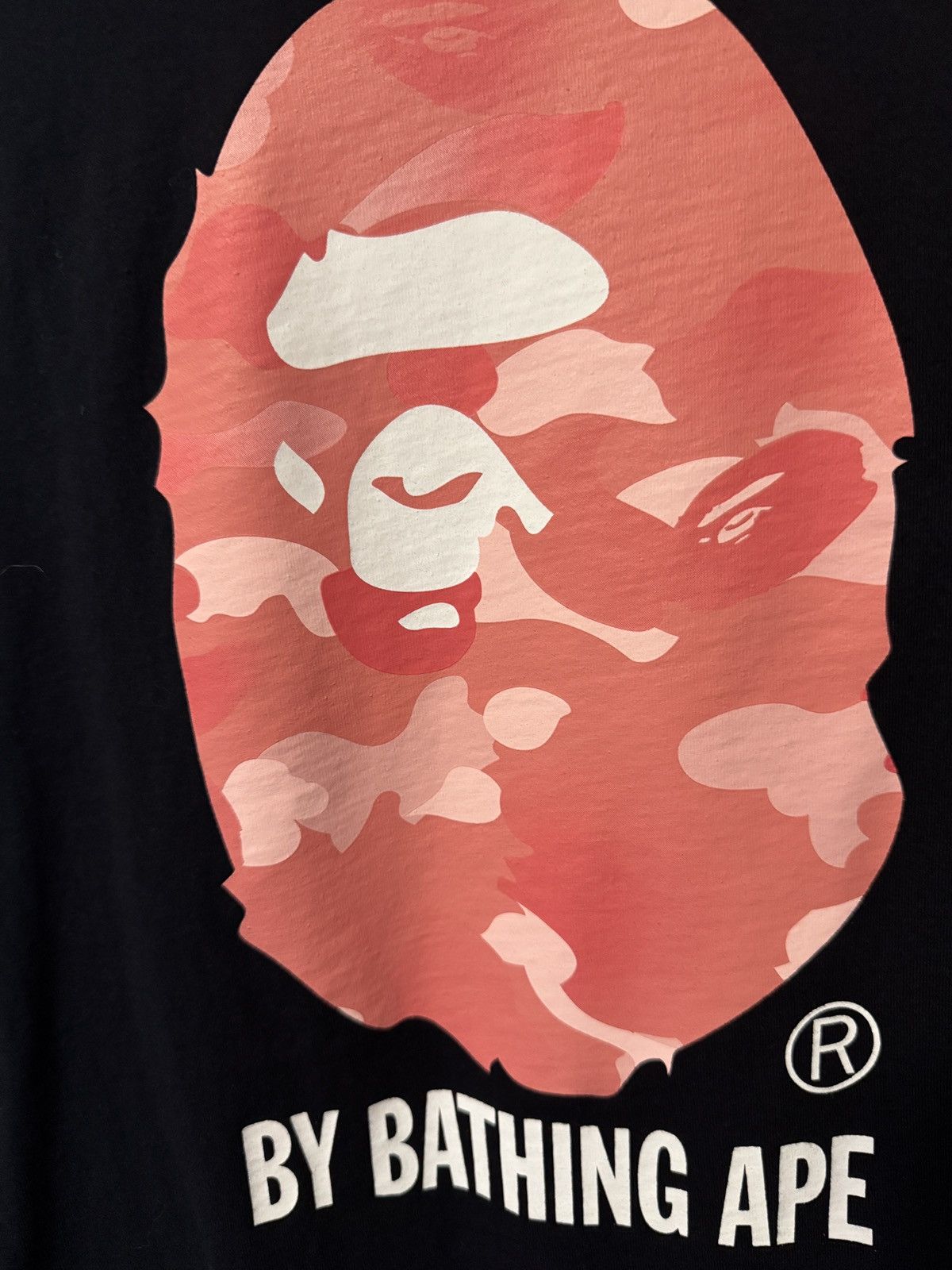 Bape Long sleeve Bape pink camo ape head tee Size XS / US 0-2 / IT 36-38 - 2 Thumbnail