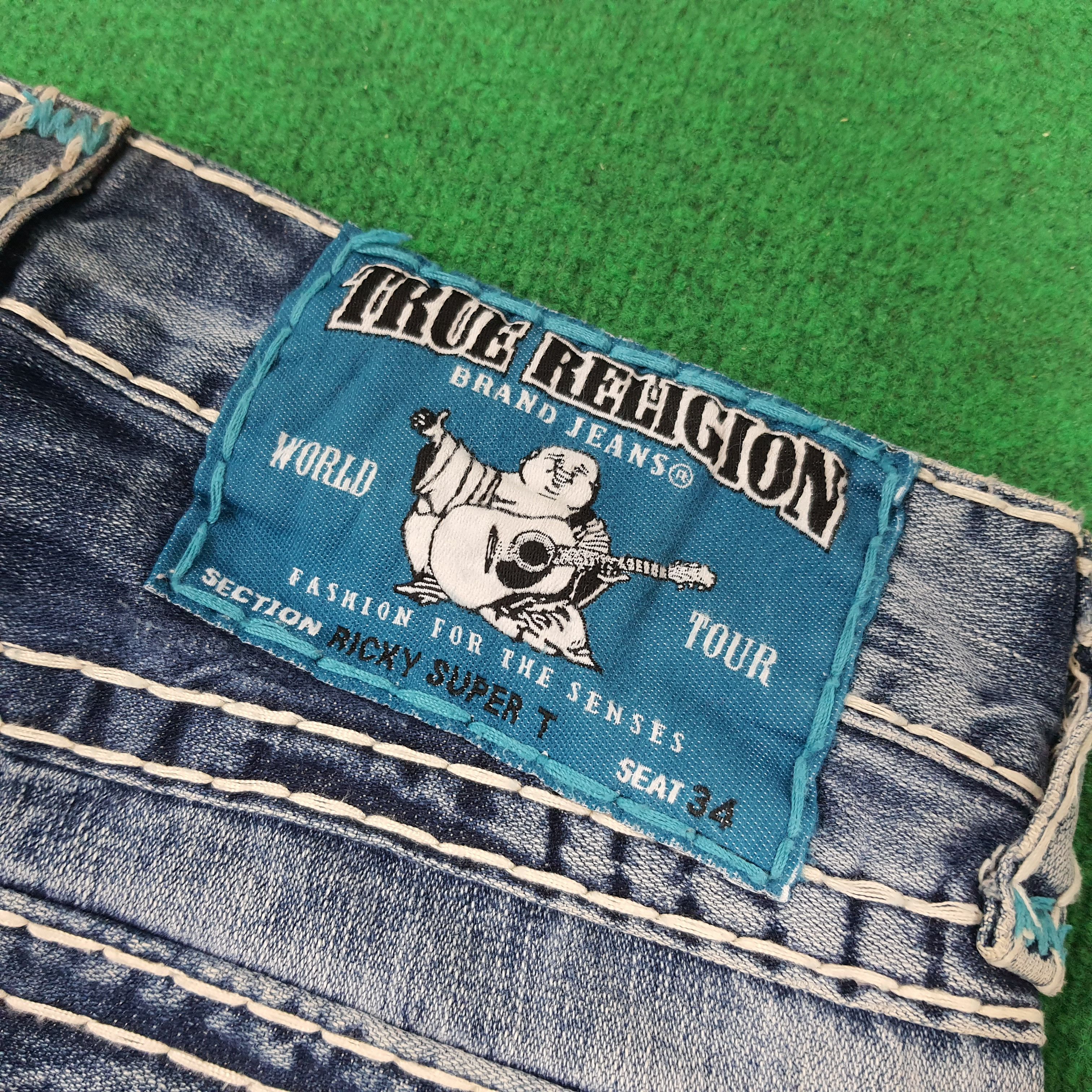 True Religion Vintage True Religion Ricky Super T Jeans C297N10 Size US 31 - 5 Thumbnail
