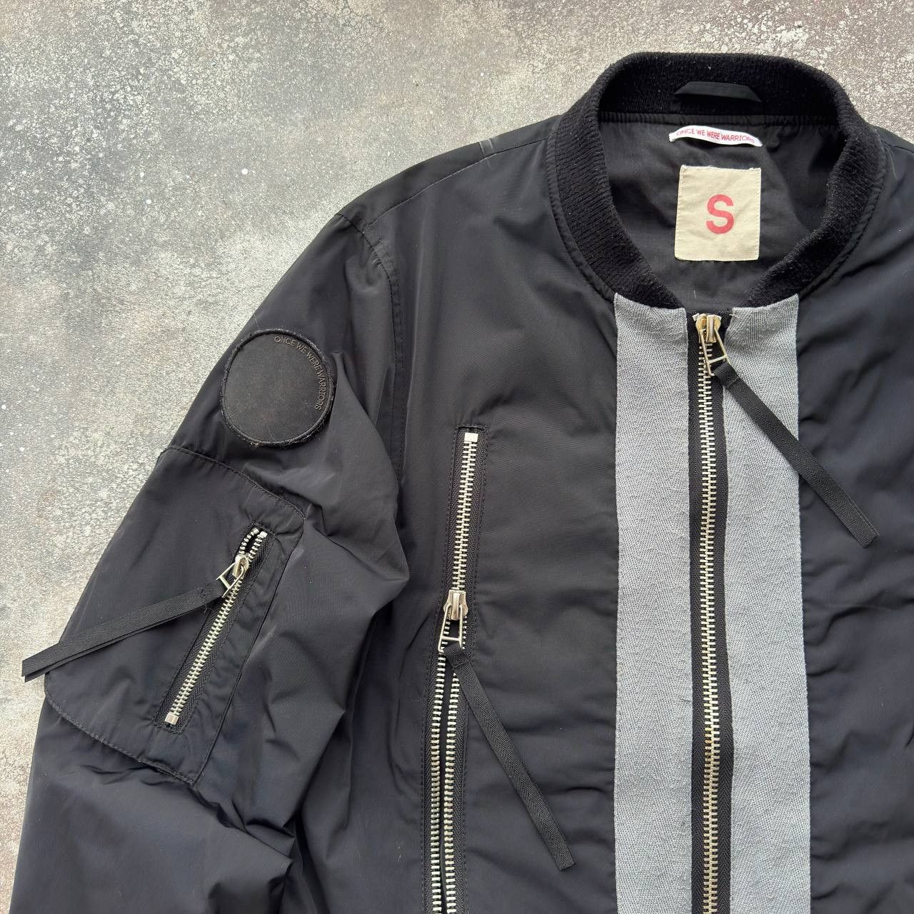 20471120 × Japanese Brand × Vintage Japanese Style Zip Details Techwear Bomber Jacket Size US M / EU 48-50 / 2 - 8 Thumbnail