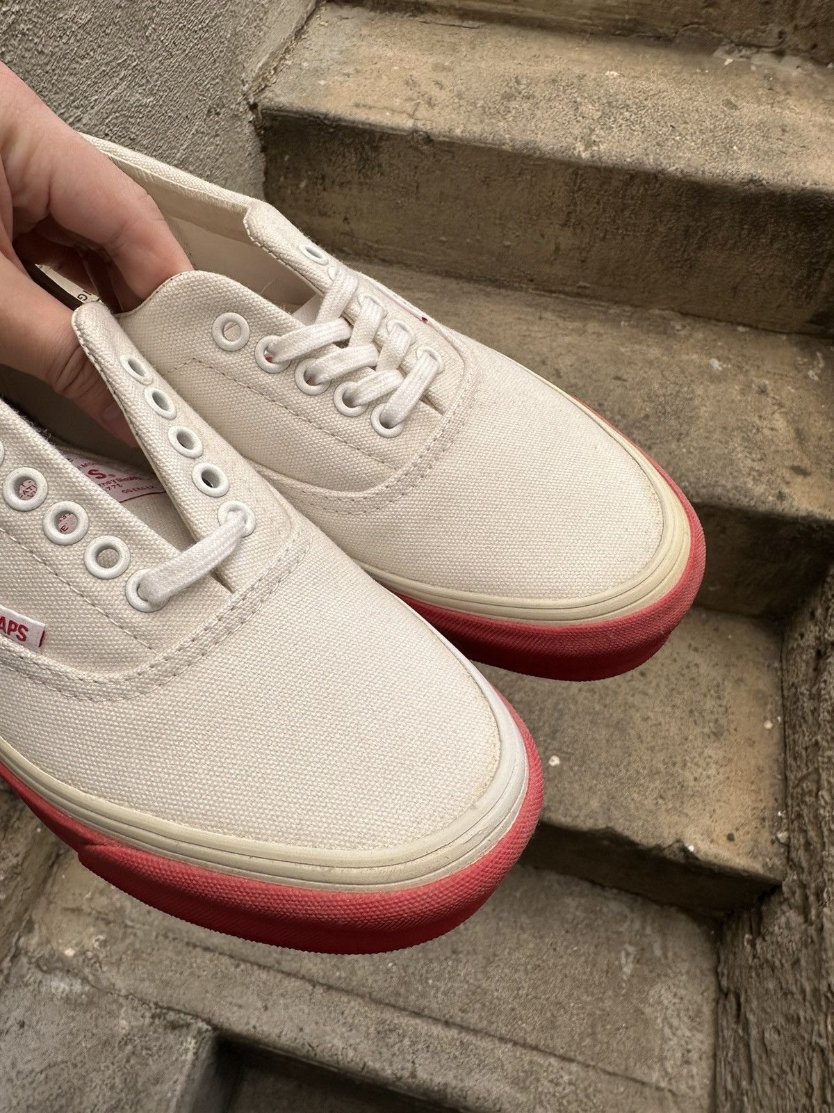 Vans × Wtaps Vans Vault x WTAP OG Era LX White Red Blue Size US 7.5 / EU 40-41 - 6 Thumbnail
