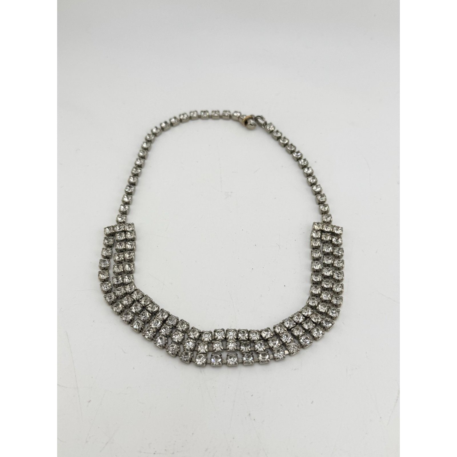 Vintage Vintage rhinestone collar necklace Size ONE SIZE - 3 Thumbnail