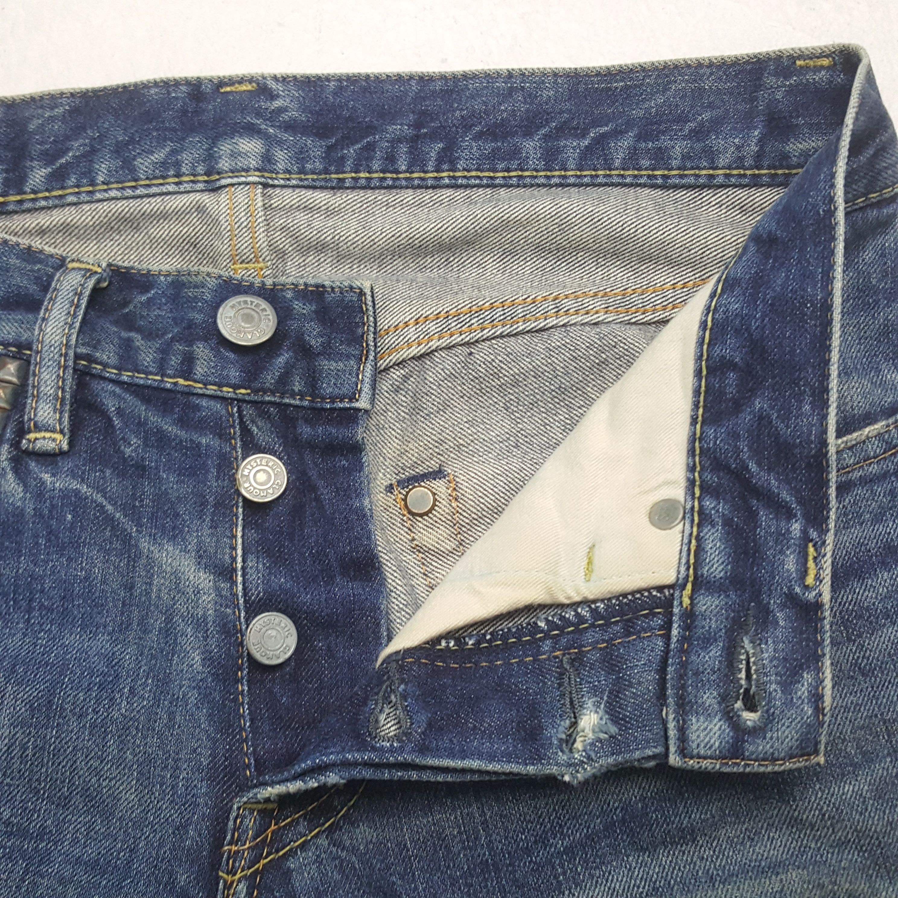 Hysteric Glamour Vintage Hysteric Glamour Japanese Brand Denim Jeans C280N27 Size US 30 / EU 46 - 7 Thumbnail