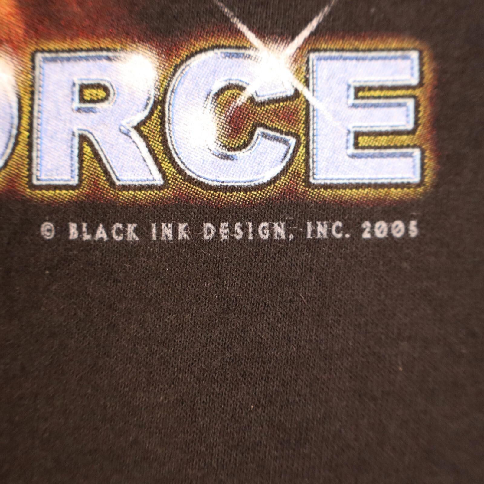 Soffe Air Force "Cross Into The Blue" Black Shirt XL 2005 defect Size US XL / EU 56 / 4 - 11 Thumbnail