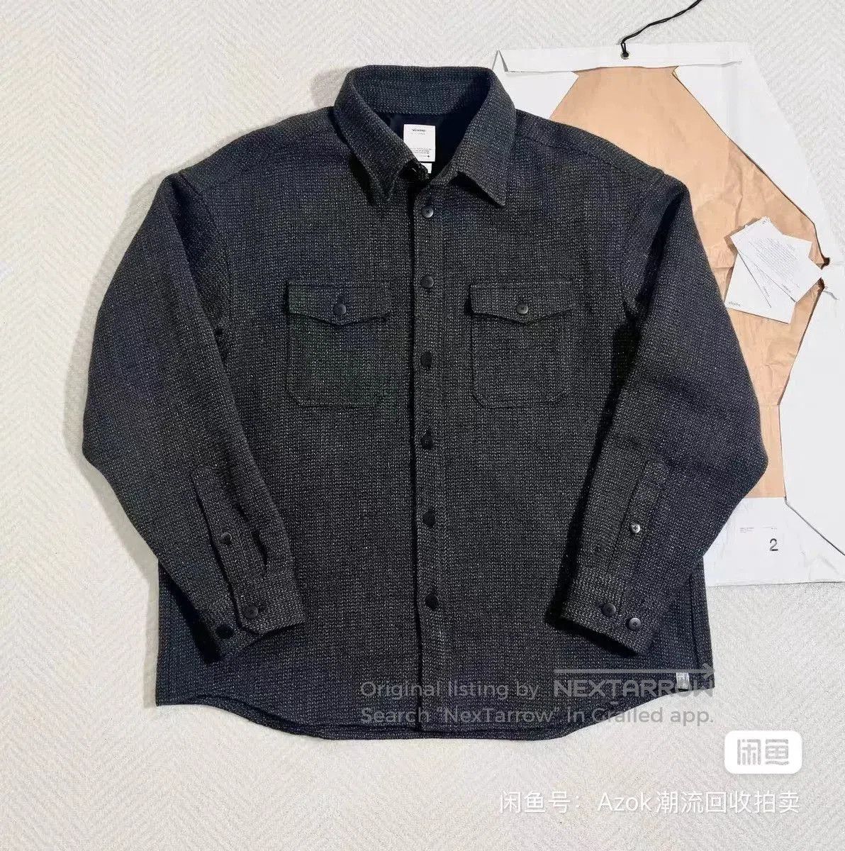 Visvim Visvim 21AW Lumber L/S Tweed Shirt. Size US M / EU 48-50 / 2 - 2 Thumbnail