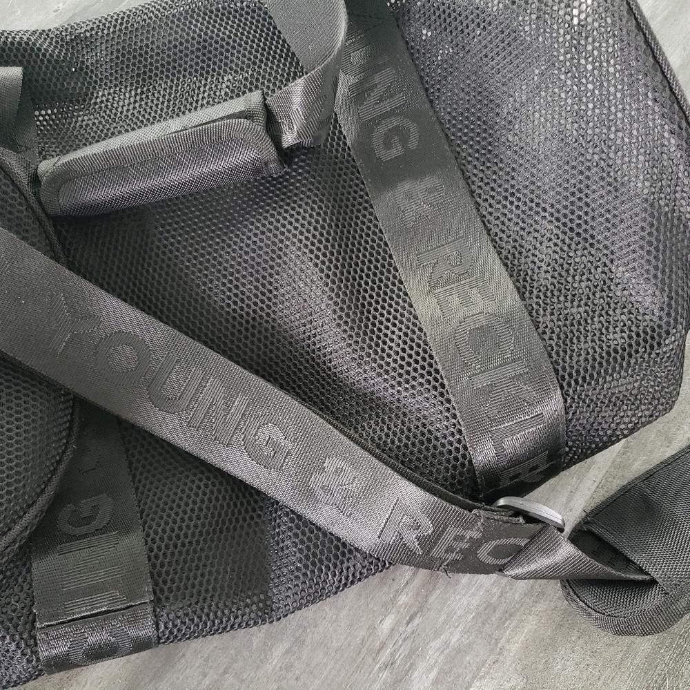 Young And Reckless Black Mesh Detailed Y&R Duffle Size ONE SIZE - 4 Thumbnail