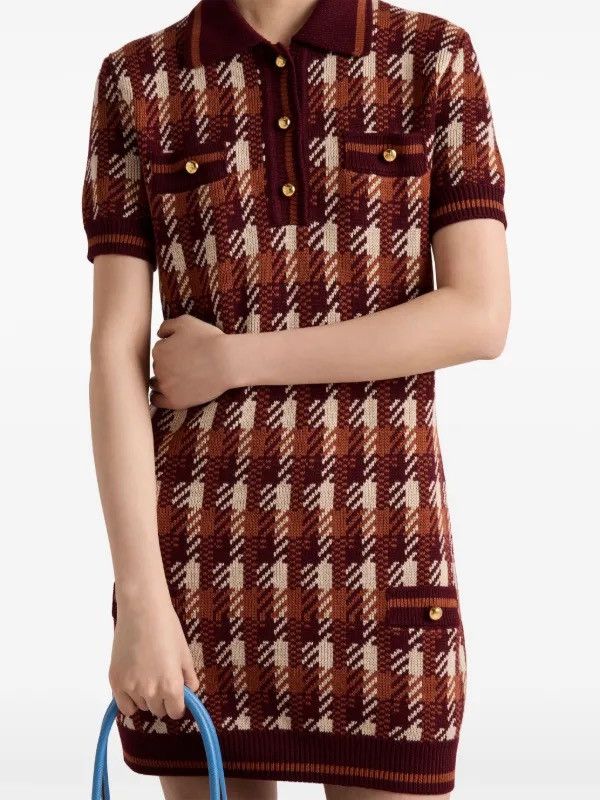 Prada 🔥$3250 VALUE🔥 Wool Knit Mini Dress Size S / US 4 / IT 40 - 5 Thumbnail