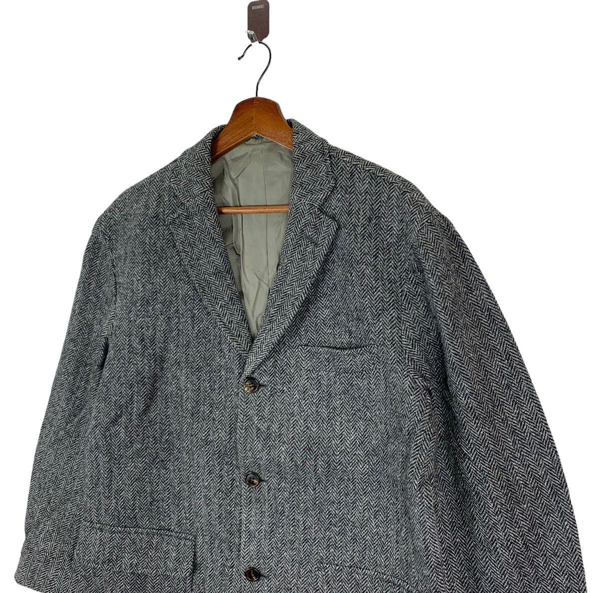 Harris Tweed VINTAGE HARRIS TWEED COAT JACKET Size US M / EU 48-50 / 2 - 5 Thumbnail