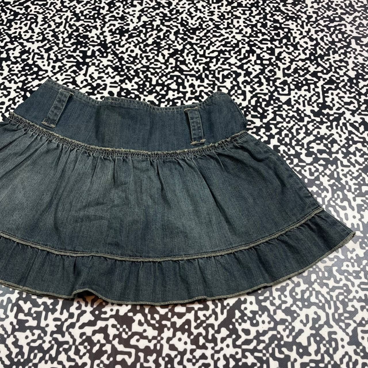 Japanese Brand Vintage Y2K Japanese Flared Retro Mini Skirt Hysteric Style Size 28" / US 6 / IT 42 - 12 Thumbnail