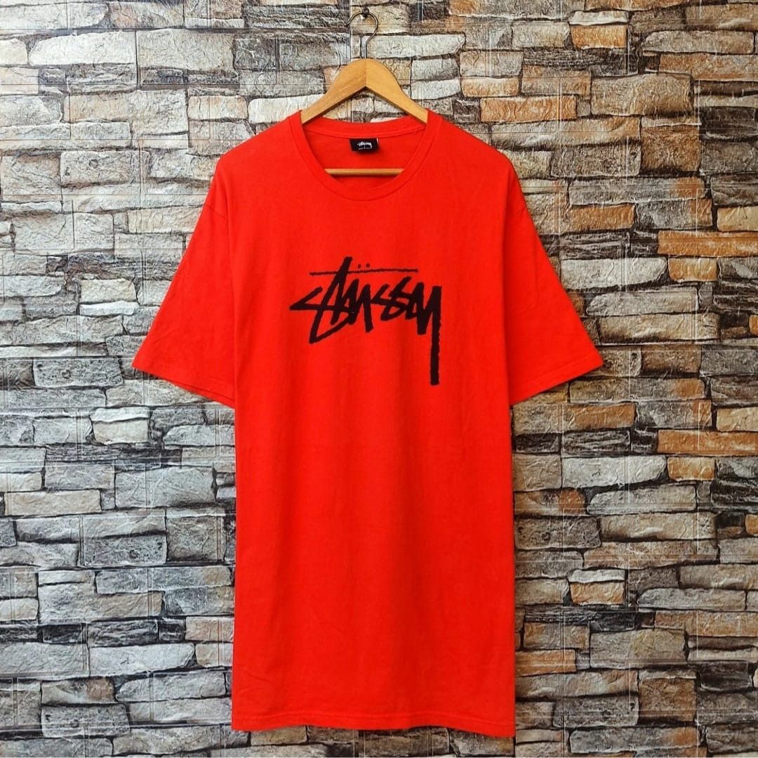 Stussy STUSSY STOCK LOGO TSHIRT Size US L / EU 52-54 / 3 - 1 Thumbnail