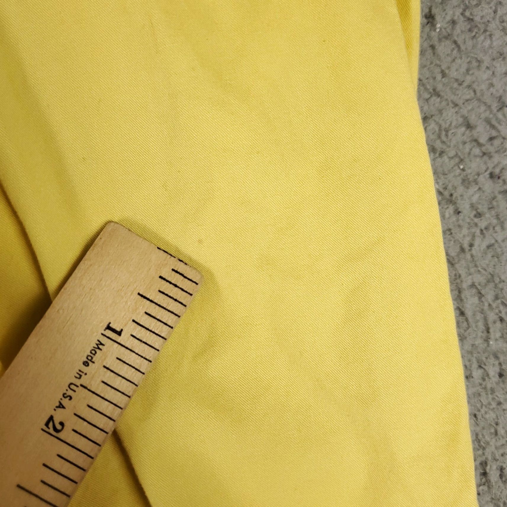 Ralph Lauren Ralph Lauren Shirt Mens Large Yellow Button-Up Long Sleeve Cotton Collared Classic Pockets Mens Size US L / EU 52-54 / 3 - 5 Thumbnail
