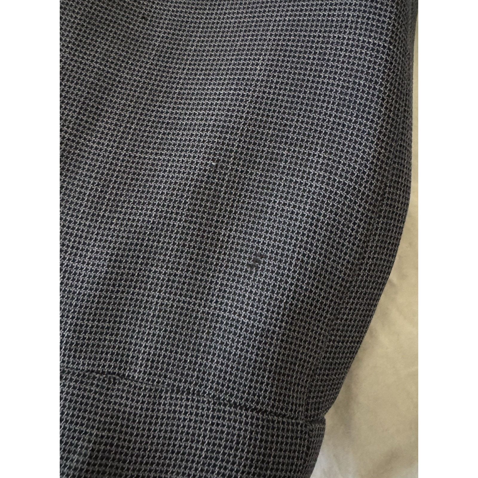 Vintage RICHARD TYLER COUTURE Women's Blazer Sz 6 Grey Cropped 90s Size M / US 6-8 / IT 42-44 - 6 Thumbnail