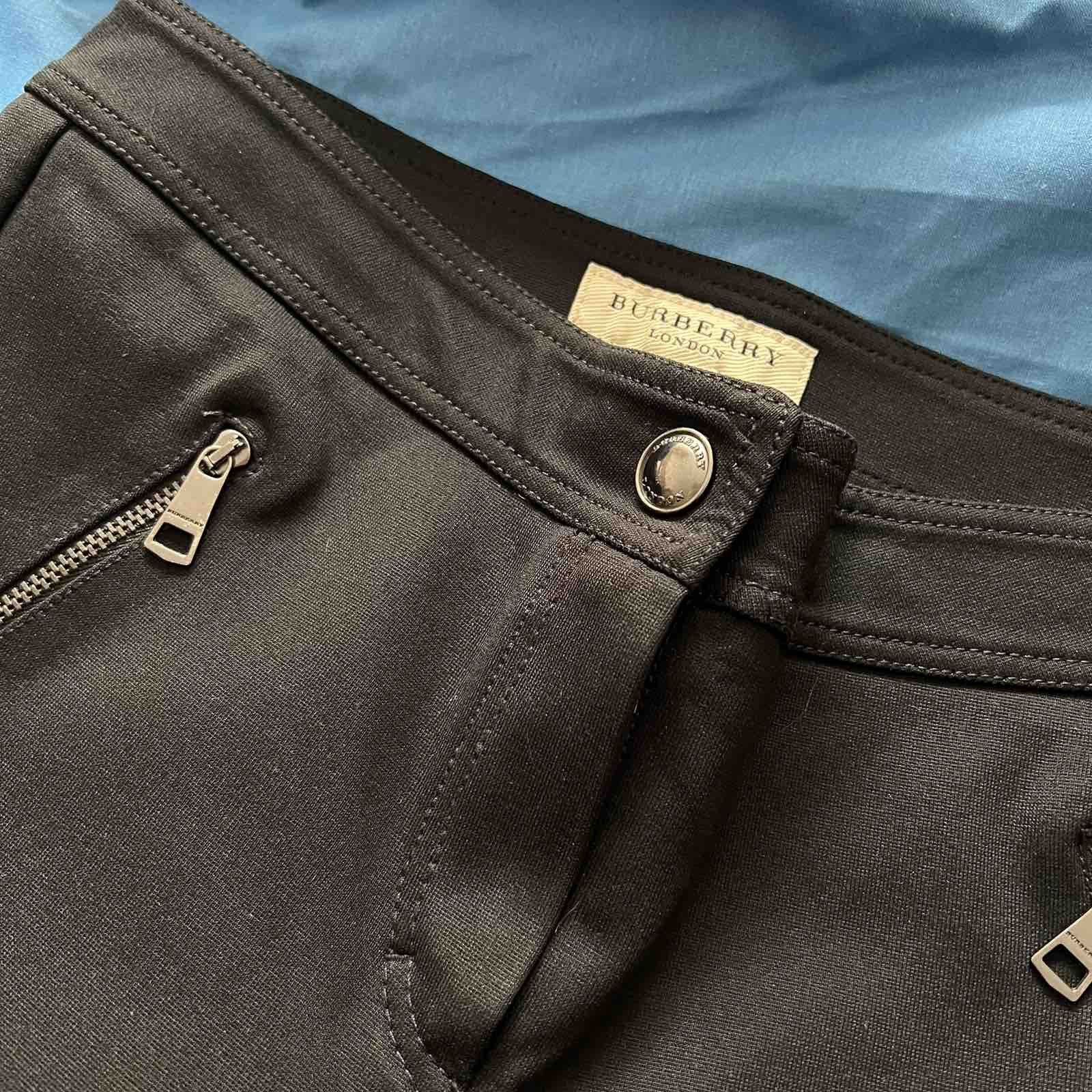 Burberry VTG Burberry Black Multipocket Pants Size 27" / US 4 / IT 40 - 5 Thumbnail