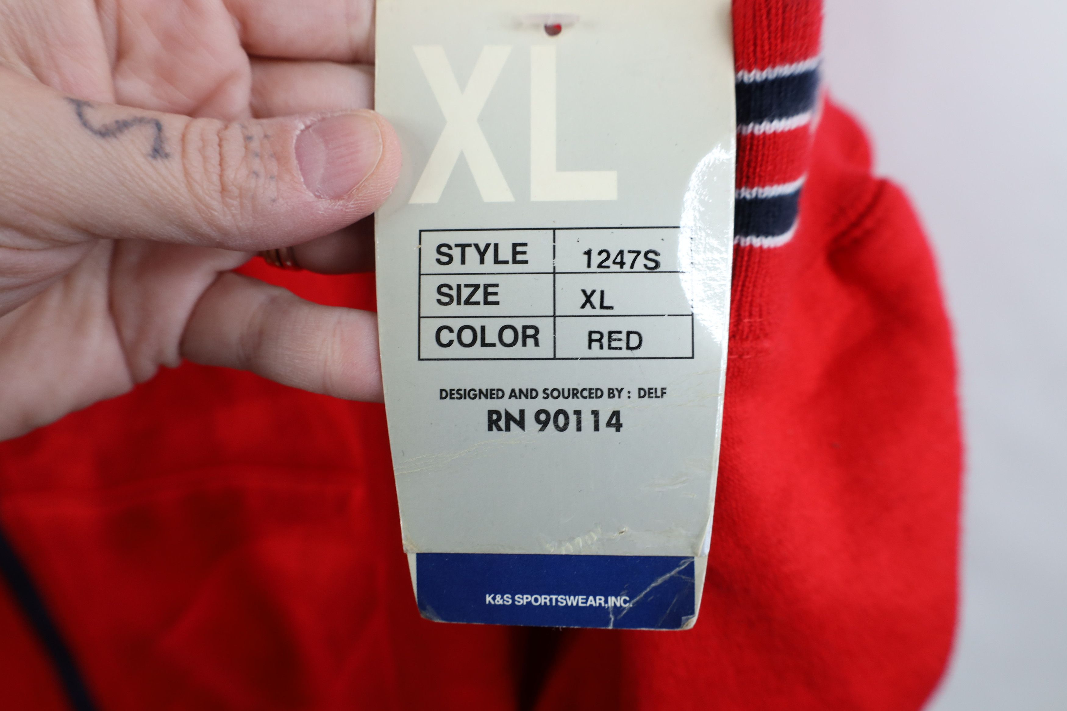 Vintage Deadstock Vintage Y2K Streetwear New York Full Zip Hoodie Size US XL / EU 56 / 4 - 10 Thumbnail