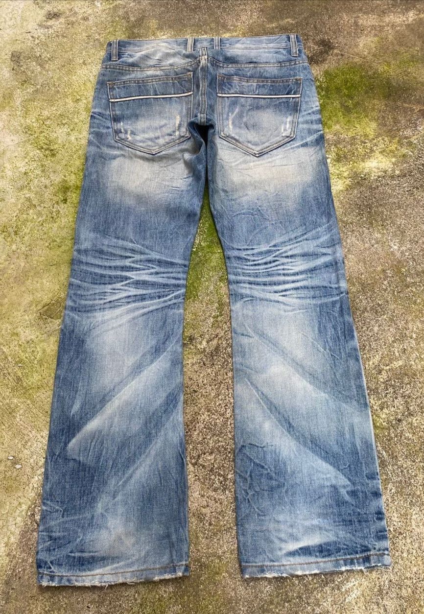 Japanese Brand Vintage Improves People Republic Distressed Denim Size US 32 / EU 48 - 3 Thumbnail