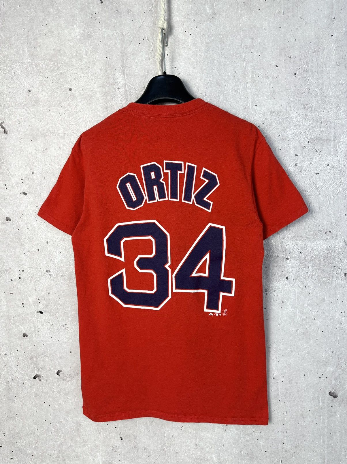 Majestic Vintage Majestic Red Sox Ortiz Red Short Sleeve T-shirt Size US S / EU 44-46 / 1 - 5 Thumbnail