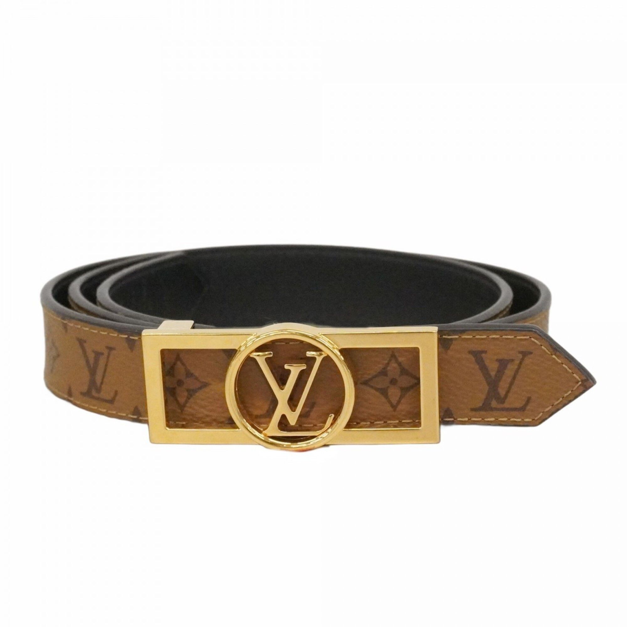 Louis Vuitton M9770 Damier Leather Belt 90 Louis Vuitton Louis Vuitton Damier Graphite Ace Belt 30MM  main image 3