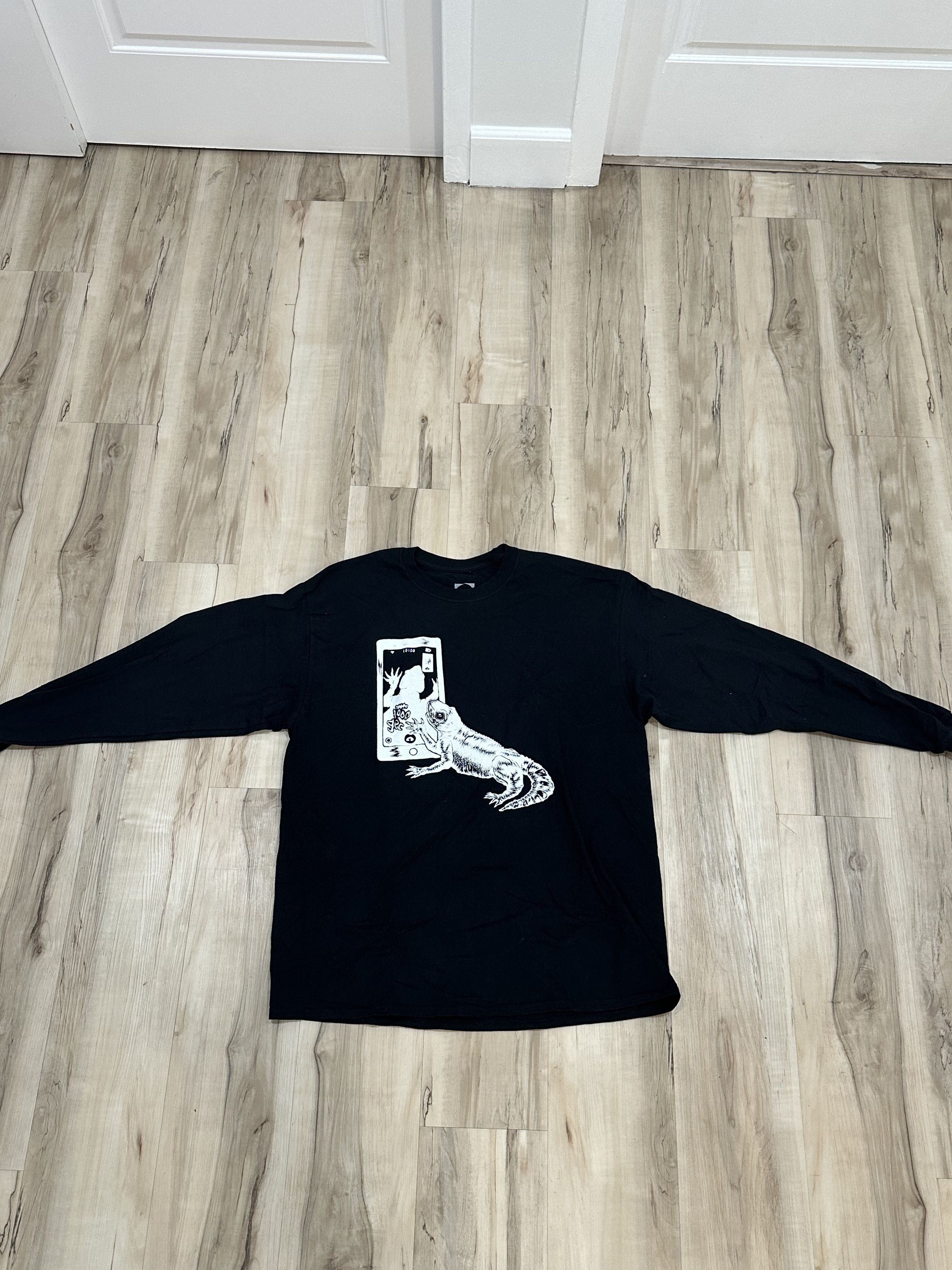 Vintage 100 gecs Tour Long Sleeve Black XL Hyperpop Size US XL / EU 56 / 4 - 1 Thumbnail