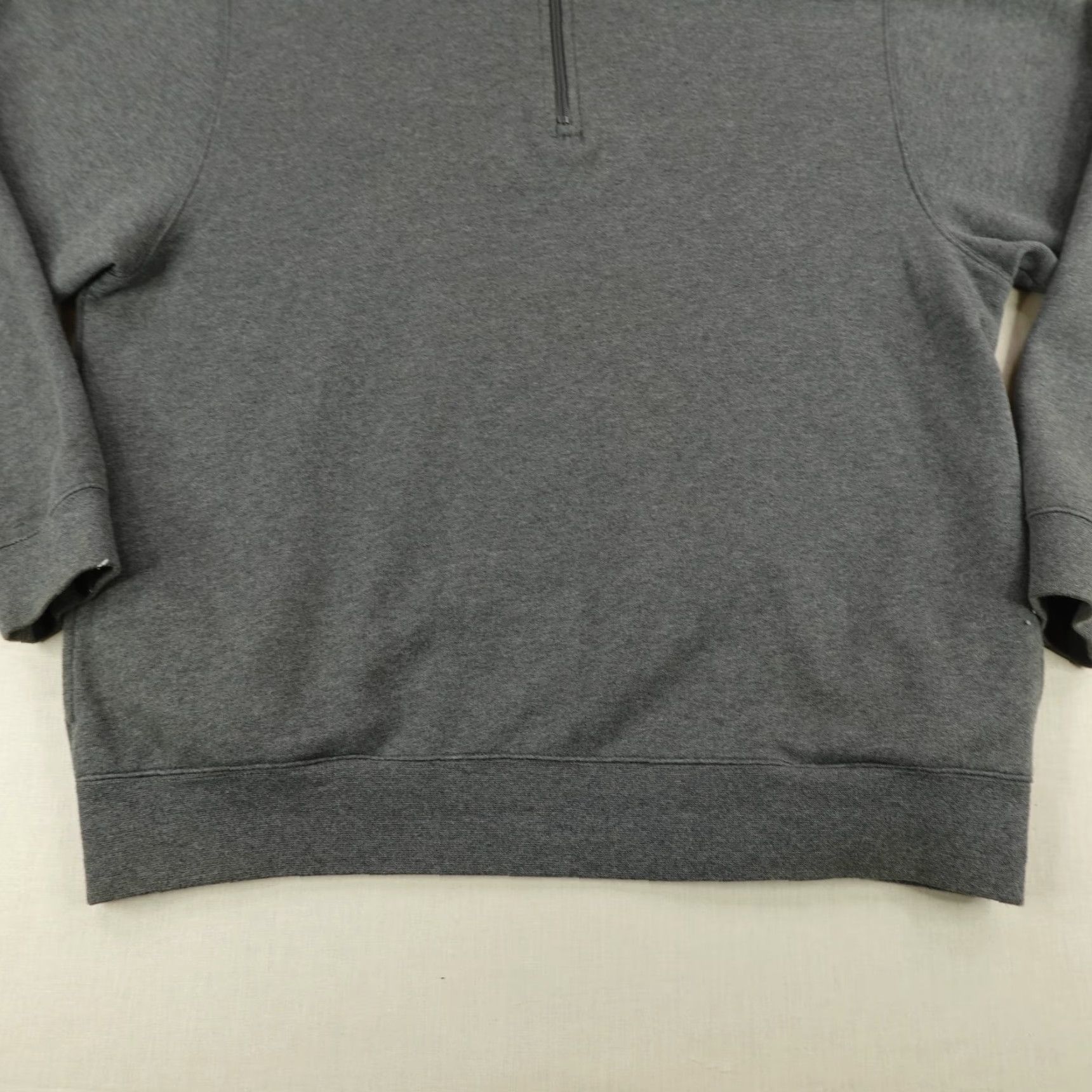Vintage LL Bean Sweater Mens Large Gray 1/4 Zip Pullover Mock Neck Knit Pullover Outdoor Shirt Size US L / EU 52-54 / 3 - 3 Thumbnail