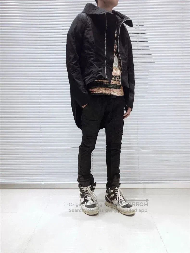 Rick Owens Rick Owens Asymmetrical Zip-Up Coat. Size US S / EU 44-46 / 1 - 5 Thumbnail
