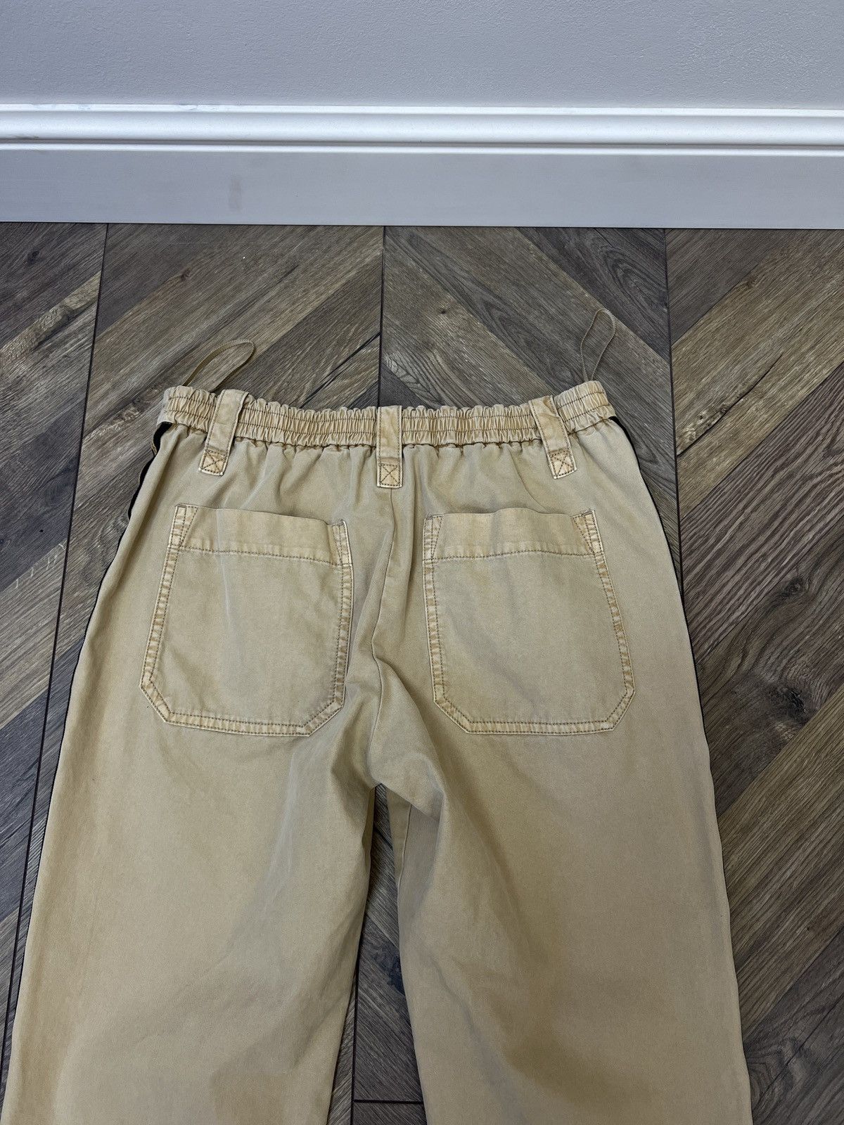 Designer × Vintage × Zadig & Voltaire Vintage Zadig & Voltaire cotton Stripe Women’s Trousers Size 31" - 11 Thumbnail