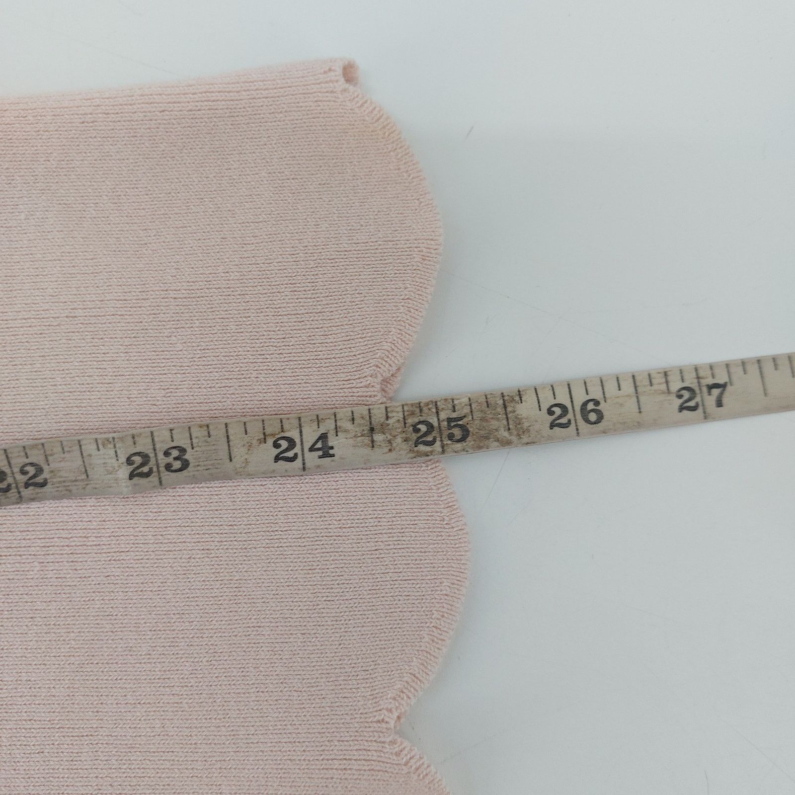 Other Talbots Pink Sweater Pullover Scalloped Shirt Top Pink Sz XS Size XS / US 0-2 / IT 36-38 - 7 Thumbnail