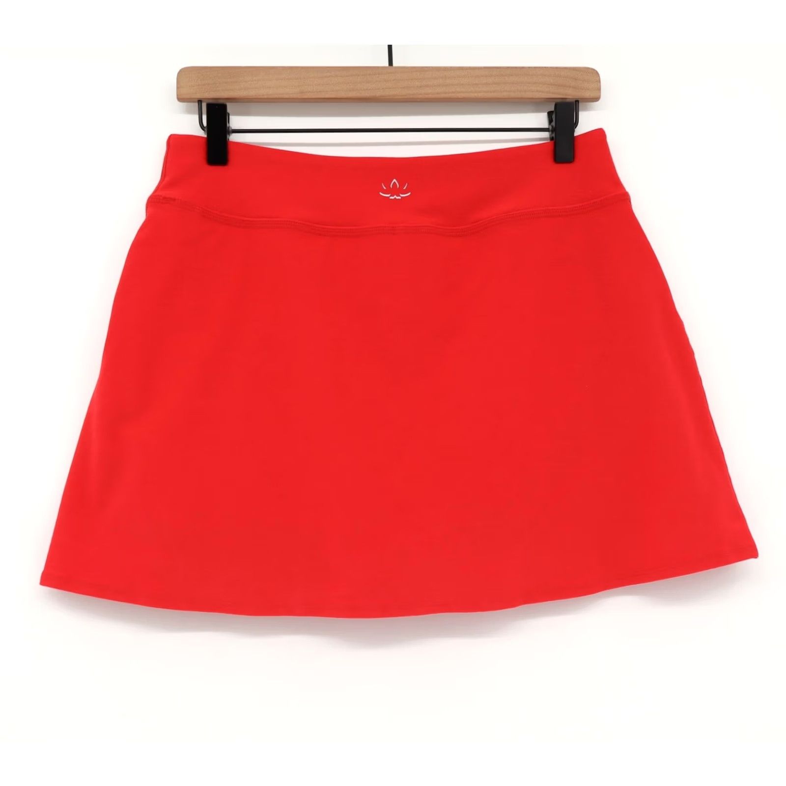 Beyond Yoga Beyond Yoga Womens Spacedye Points Crossover Skirt Candy Apple Red Heather Sz M - Casual, Pull-On, M Size Size 32" / US 10 / IT 46 - 2 Thumbnail