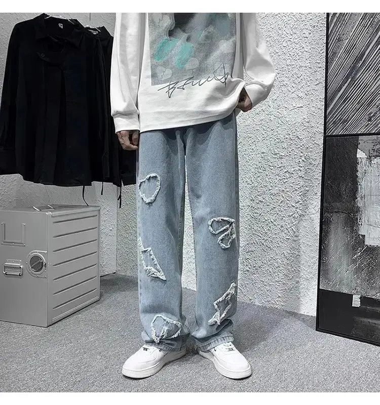 Japanese Brand Hip Hop Personalized Retro Jeans Size US 32 / EU 48 - 3 Thumbnail