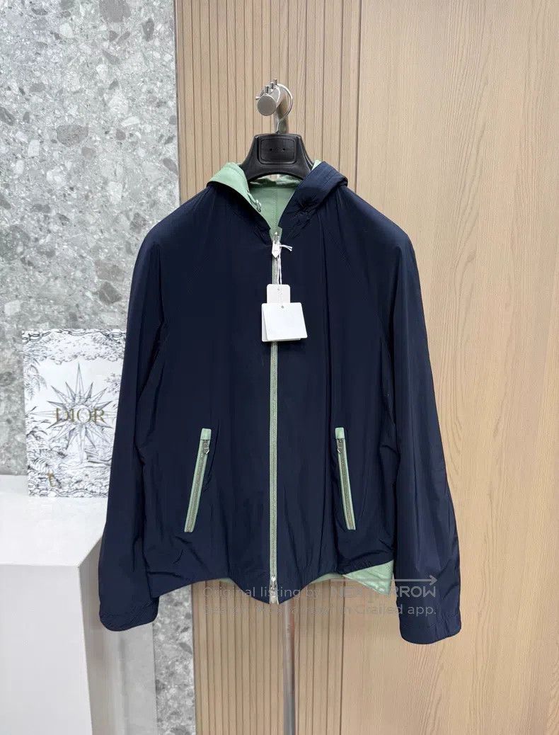 Hermes Hermes New Fall/Winter, Mint Green/Midnight Blue, Double-S Size US S / EU 44-46 / 1 - 5 Thumbnail