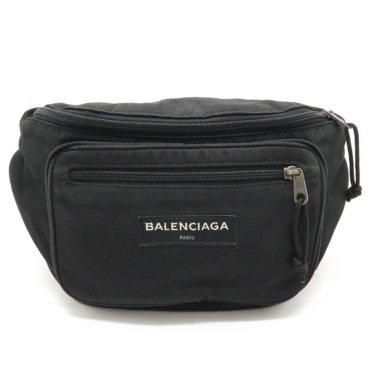 Balenciaga Balenciaga Balenciaga Explorer Nylon Belt Bag Black Canvas Belt Bag 482389 in Very Good Condition Size ONE SIZE - 1 Thumbnail
